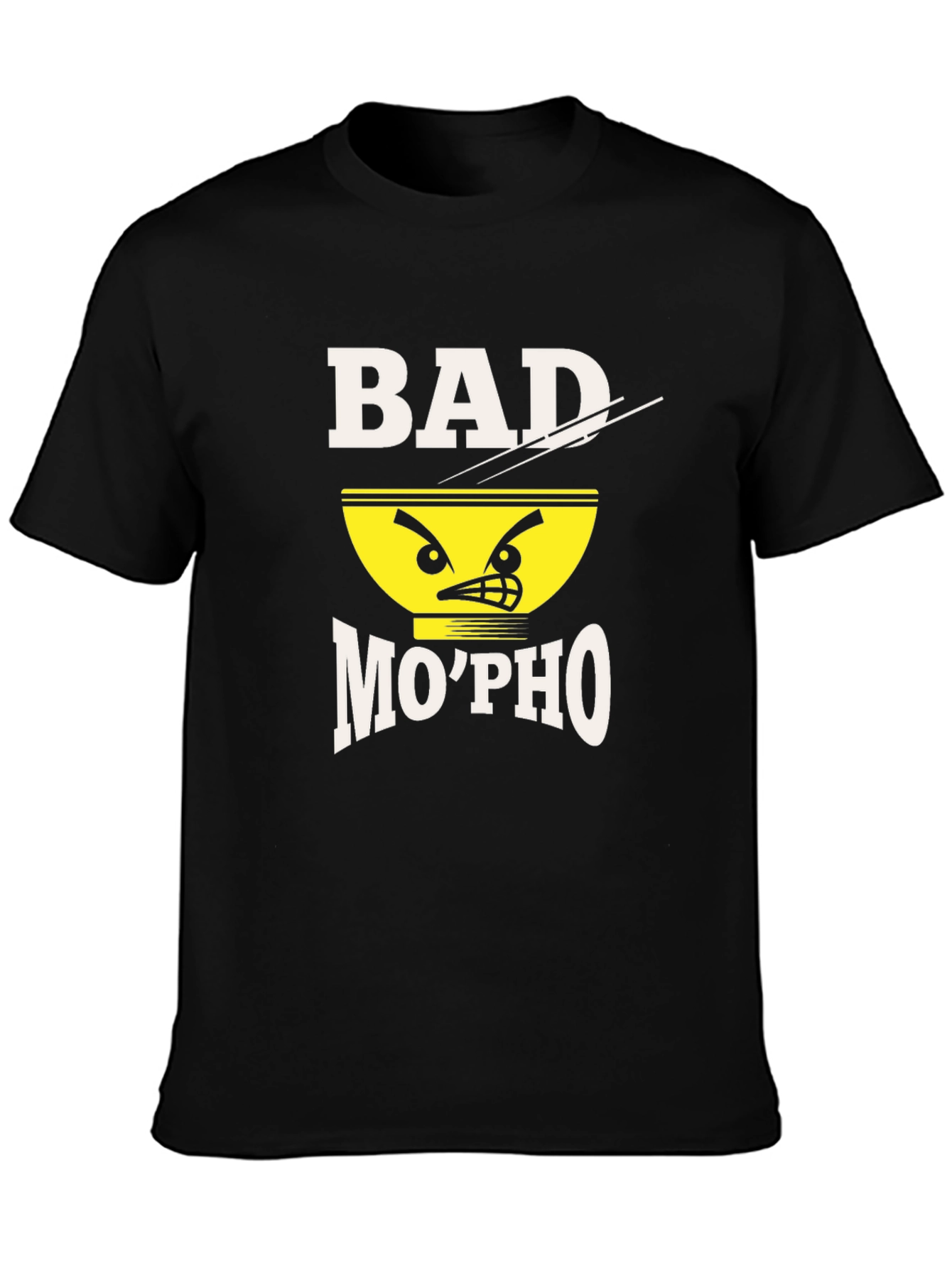 Bad MoPho T-Shirt - Novelty Food Pun Tee