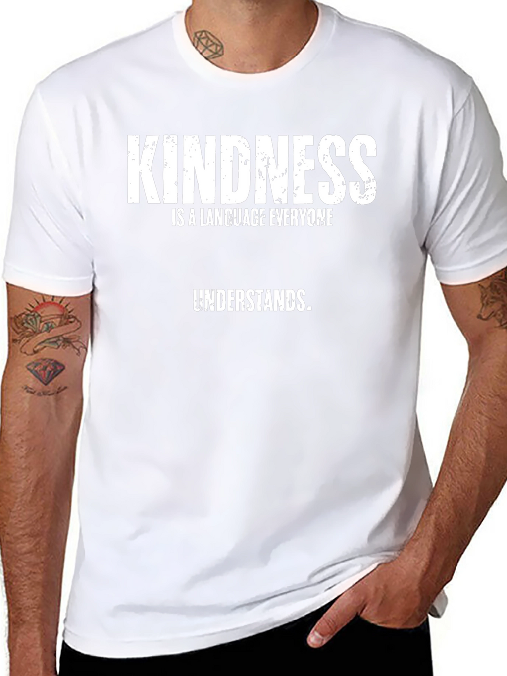 Kindness Language T-Shirt - Unisex Graphic Tee