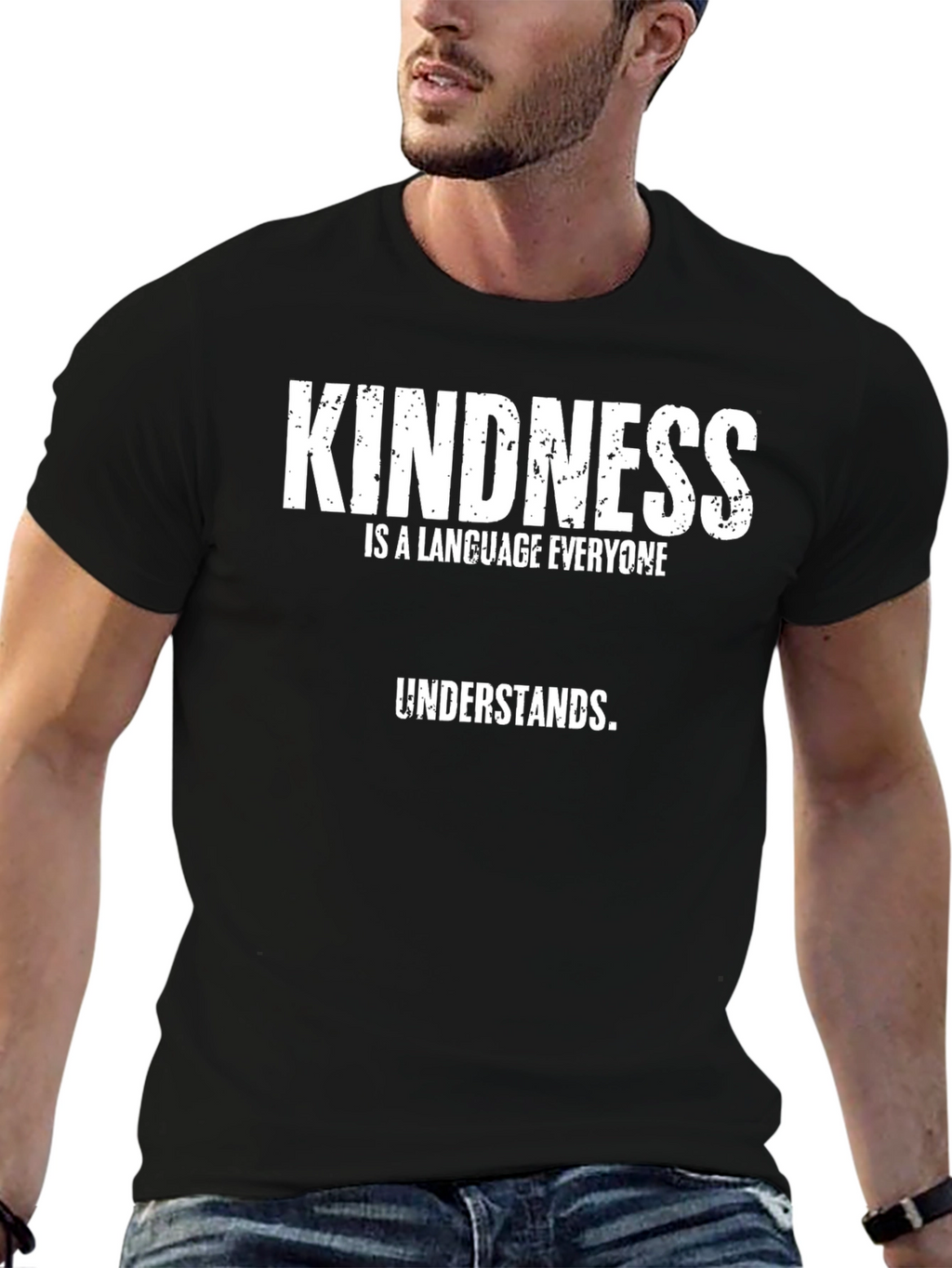 Kindness Language T-Shirt - Unisex Graphic Tee
