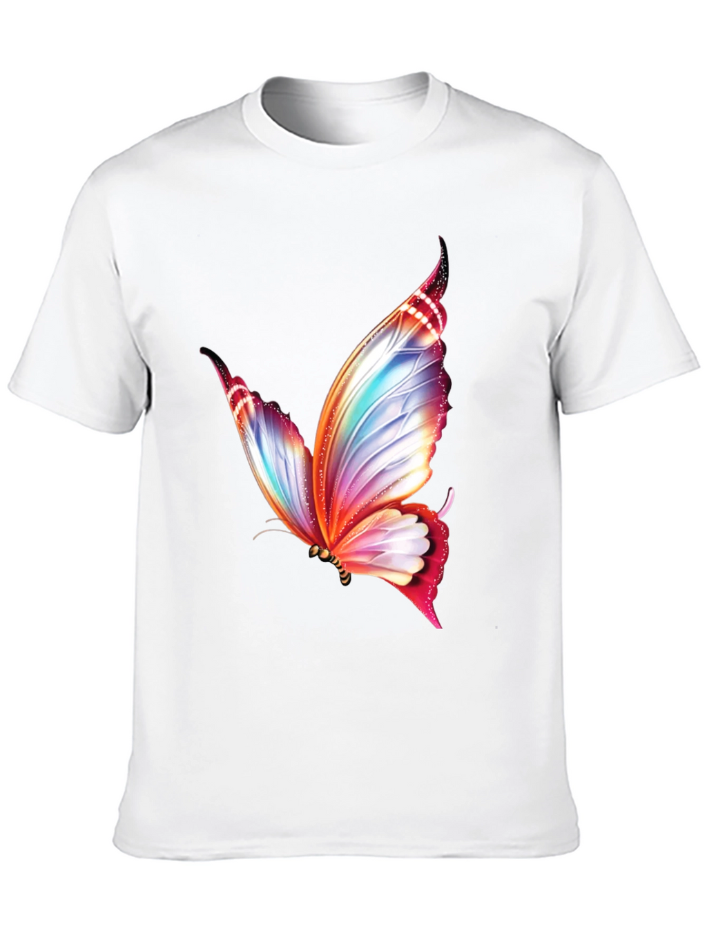 Butterfly Graphic Black T-Shirt | Stylish Mens Tee