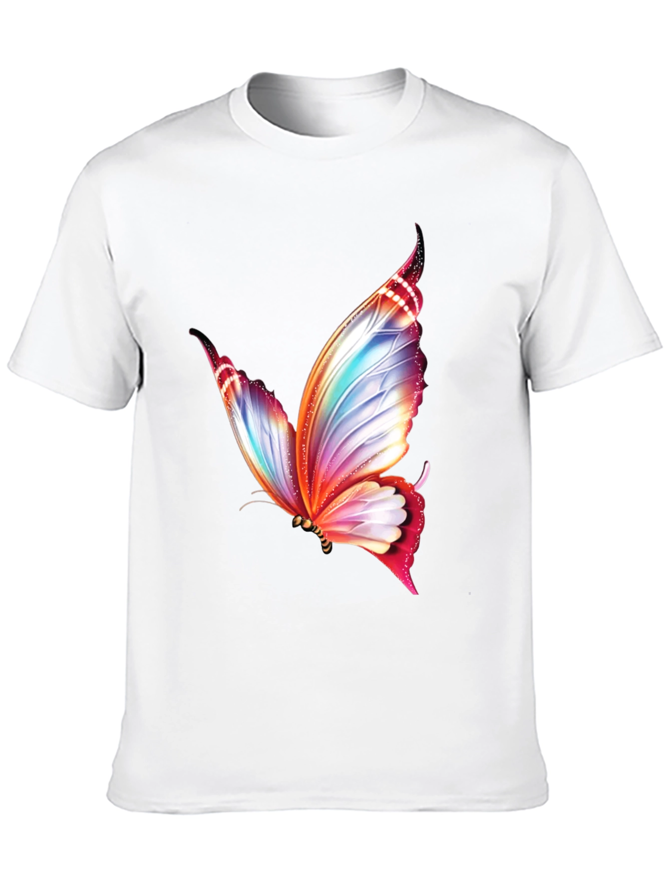 Butterfly Graphic Black T-Shirt | Stylish Mens Tee