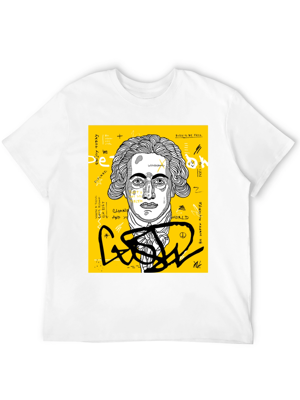 Abstract Art T-Shirt - Unique Graphic Tee