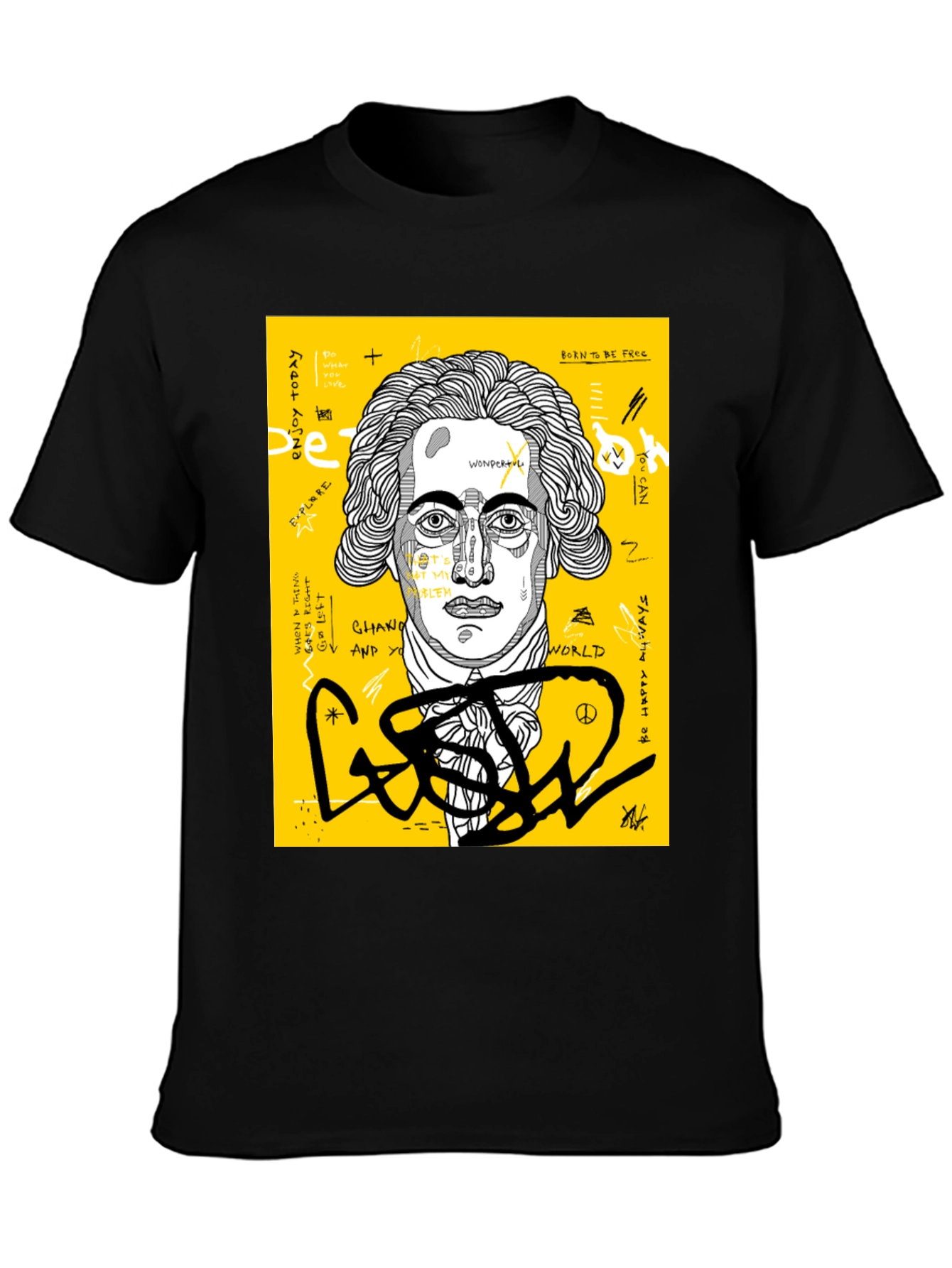 Abstract Art T-Shirt - Unique Graphic Tee