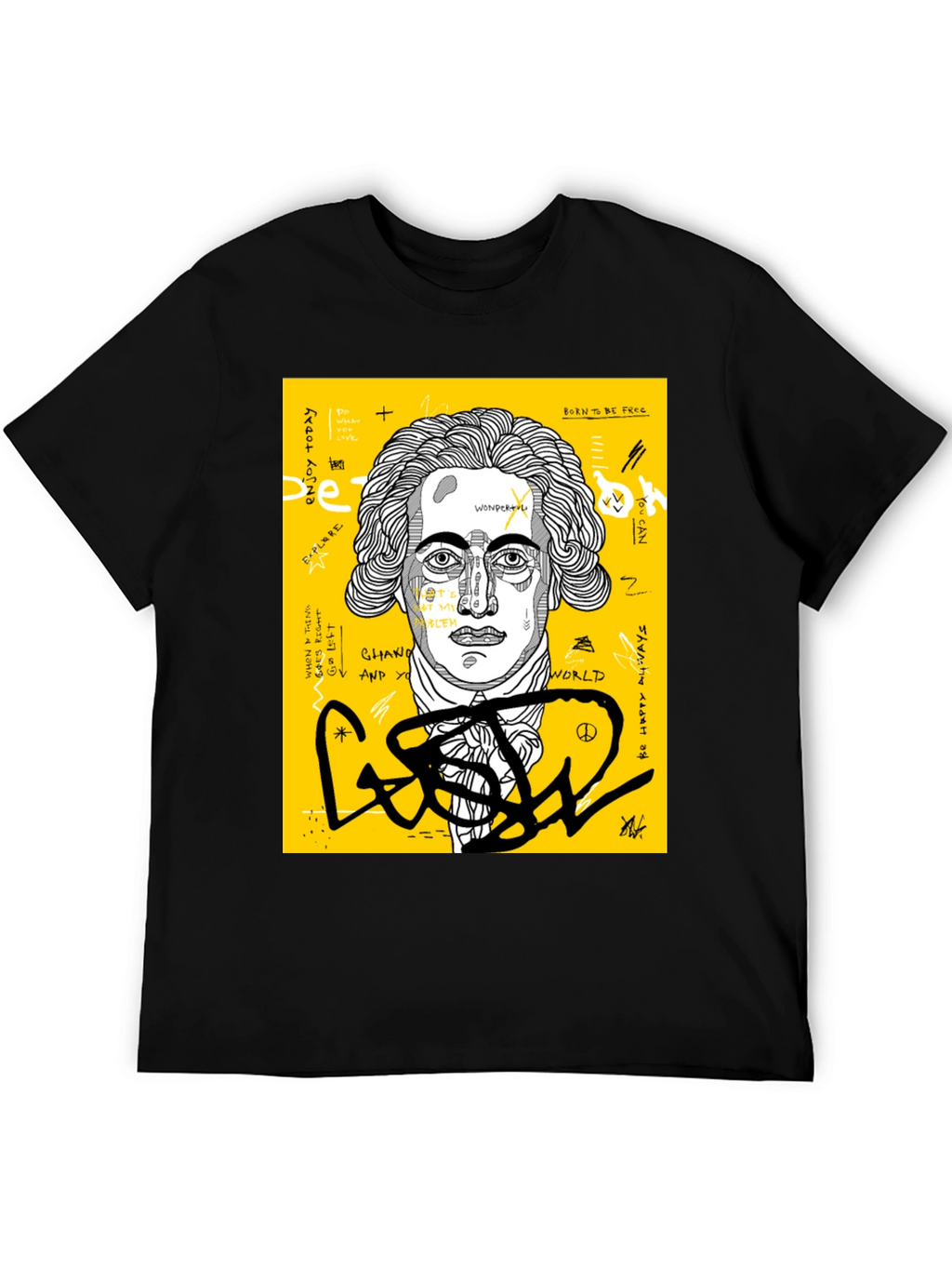 Abstract Art T-Shirt - Unique Graphic Tee