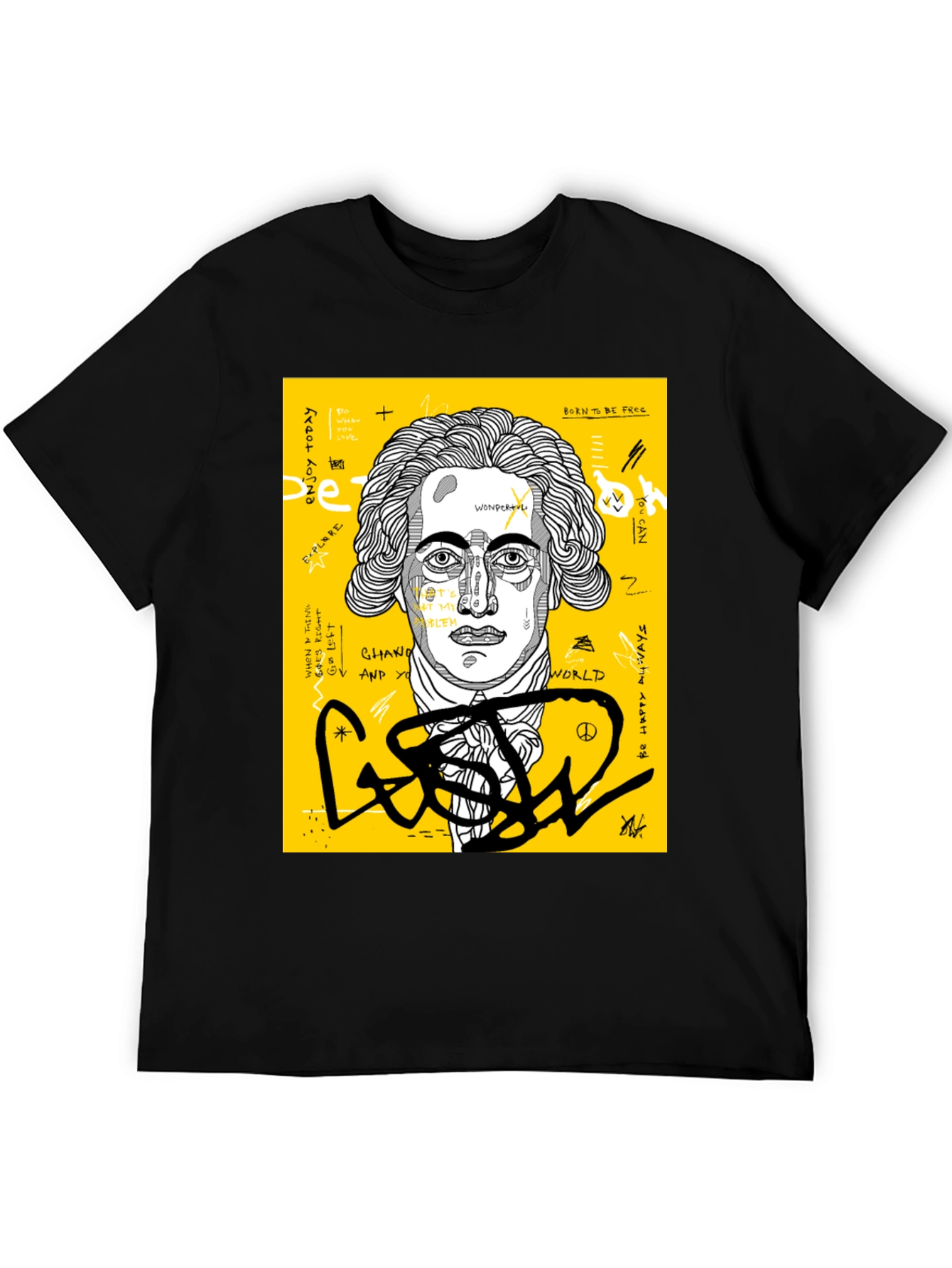 Abstract Art T-Shirt - Unique Graphic Tee