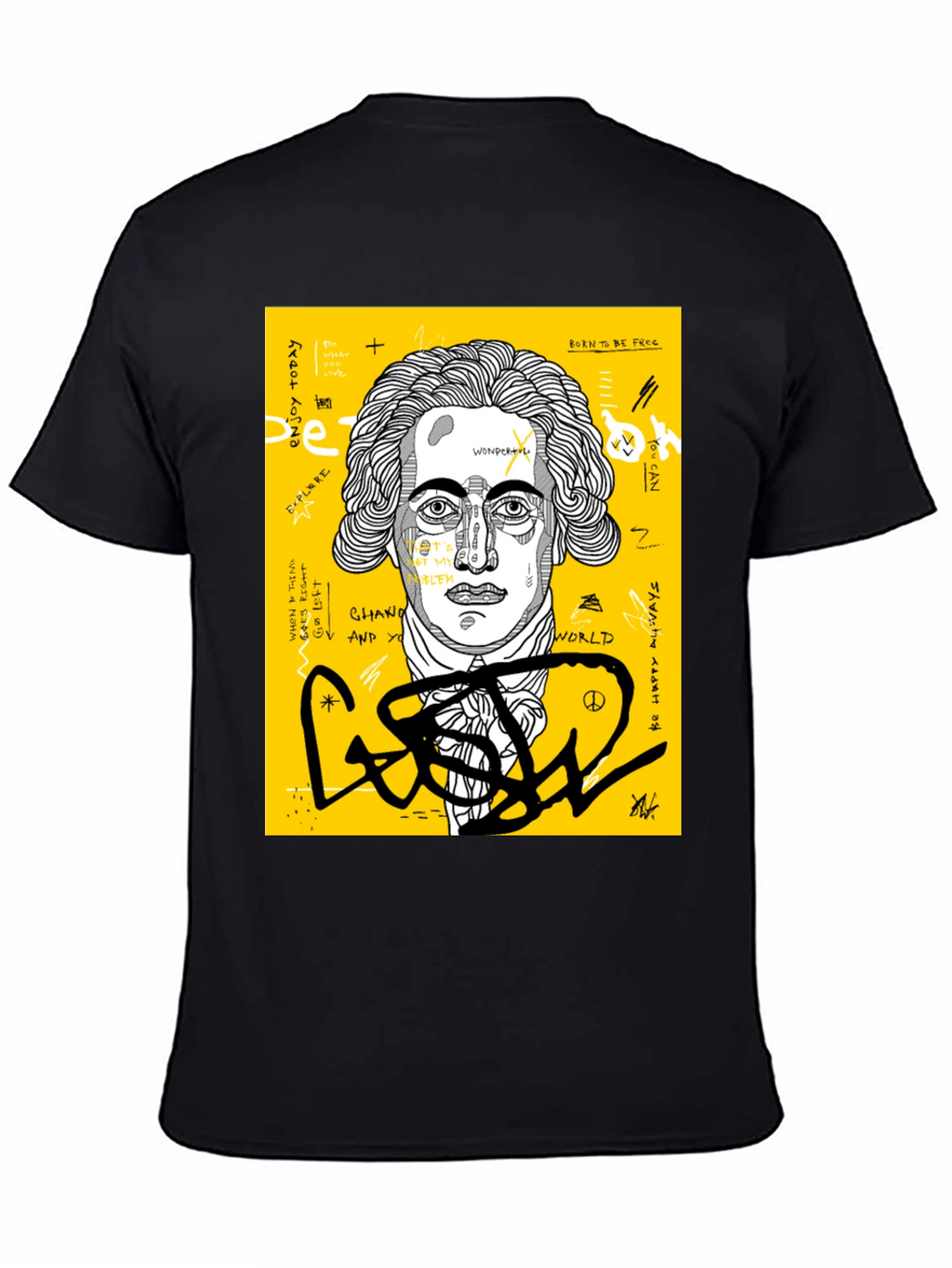 Abstract Art T-Shirt - Unique Graphic Tee