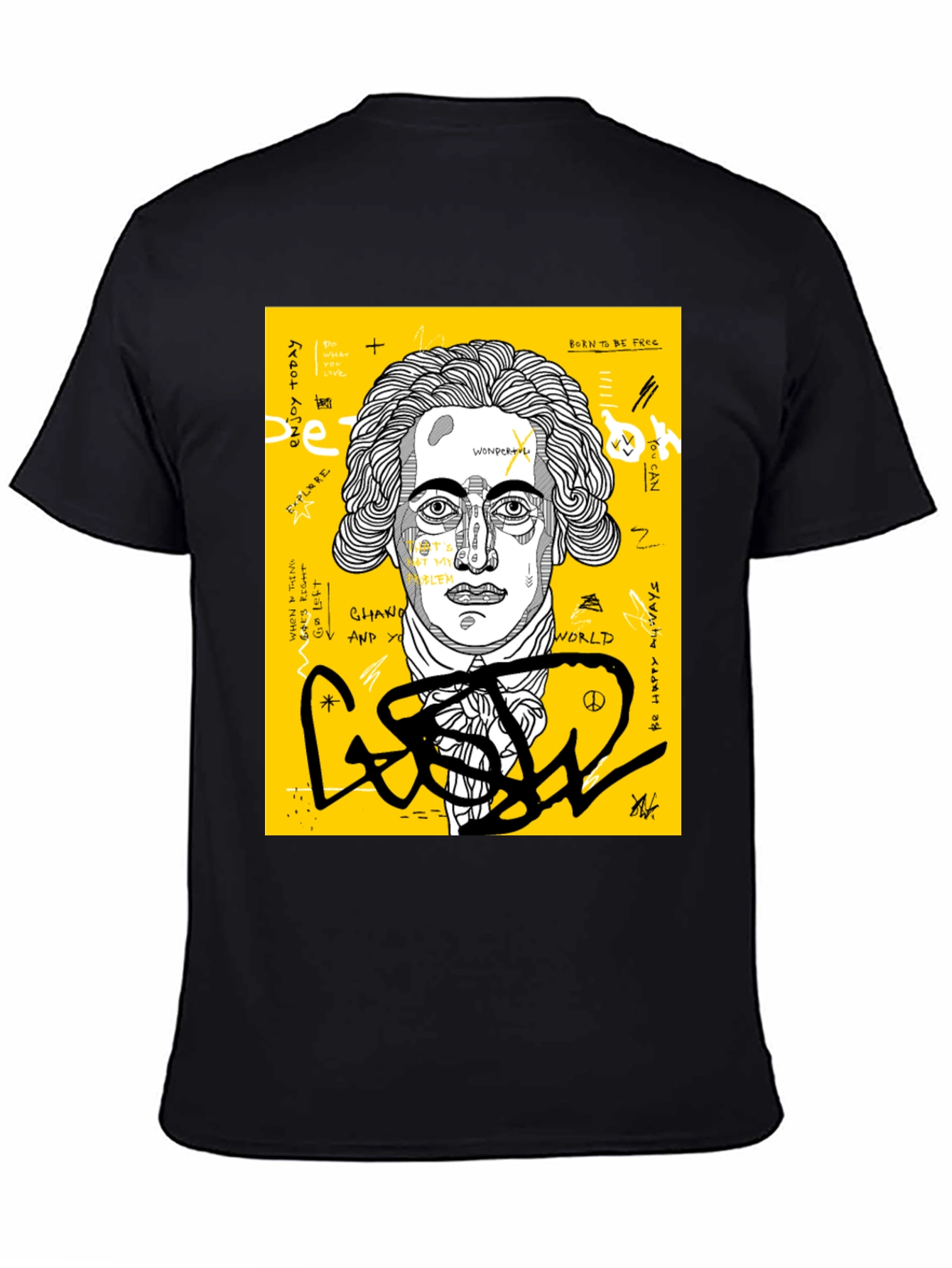 Abstract Art T-Shirt - Unique Graphic Tee