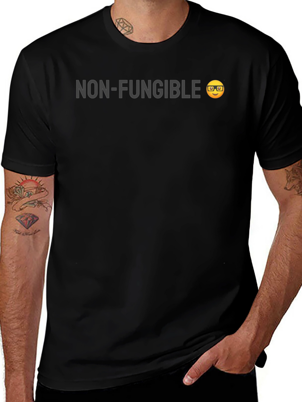 Non-Fungible Nerd T-Shirt - Crypto Fashion