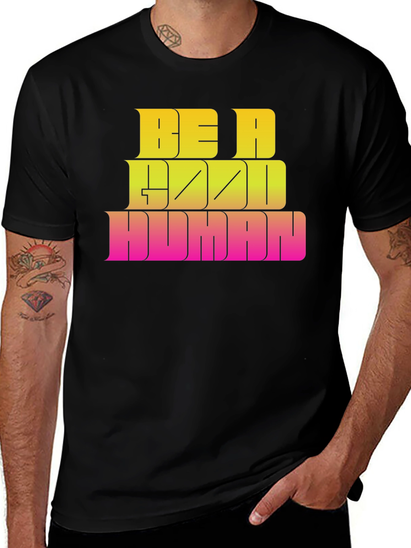Be A Good Human Graphic Tee