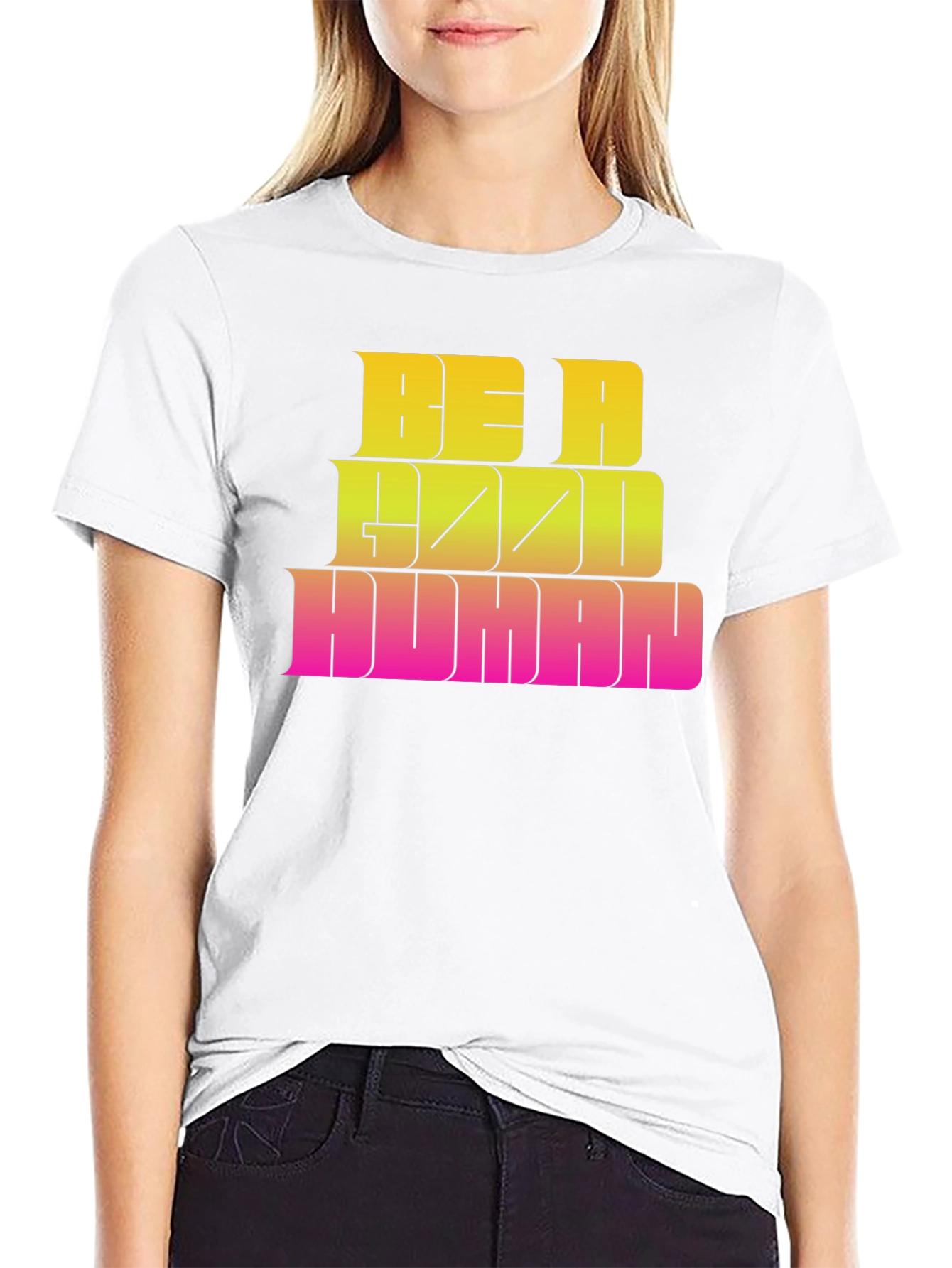 Be A Good Human Graphic Tee
