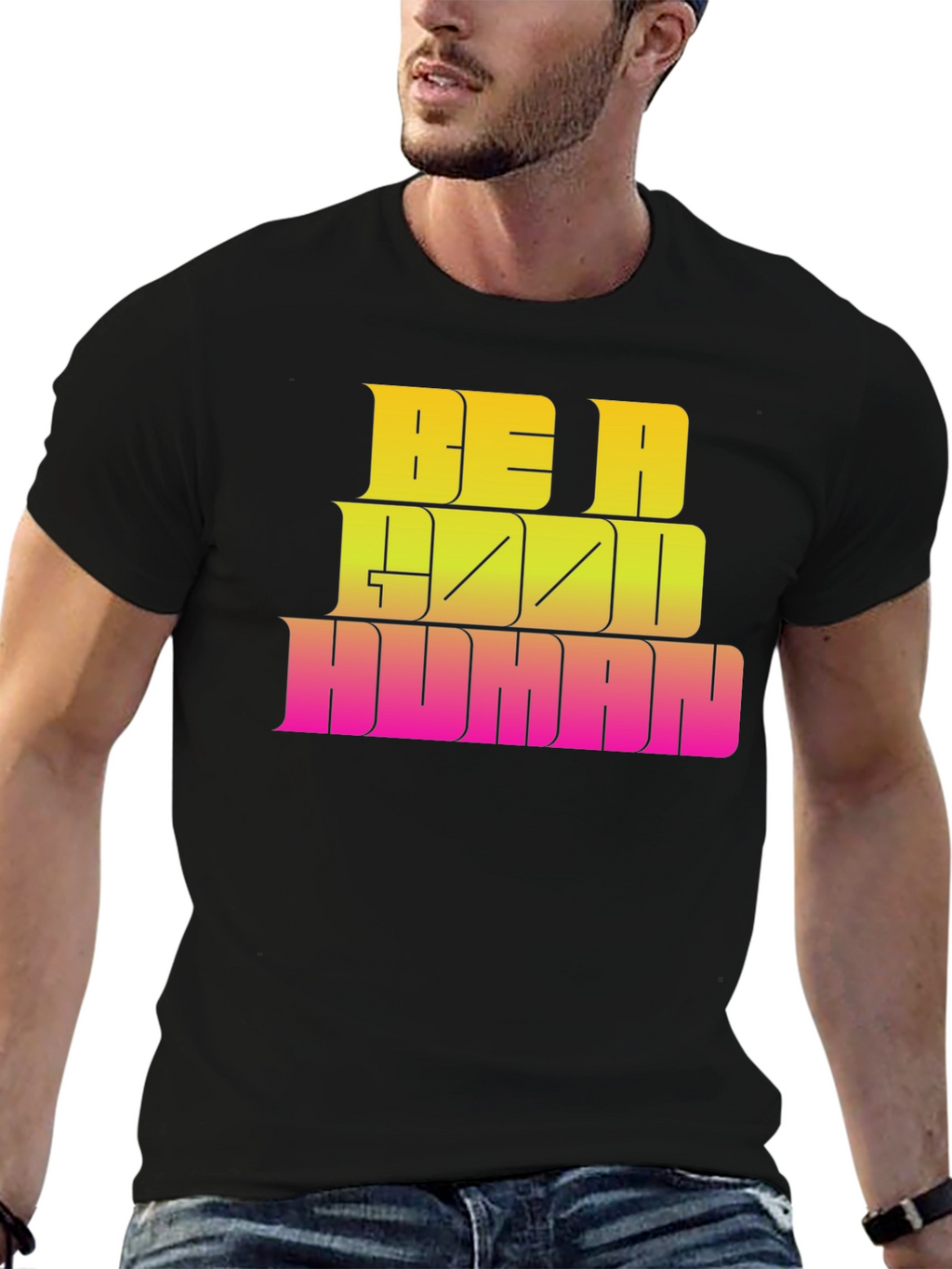 Be A Good Human Graphic Tee
