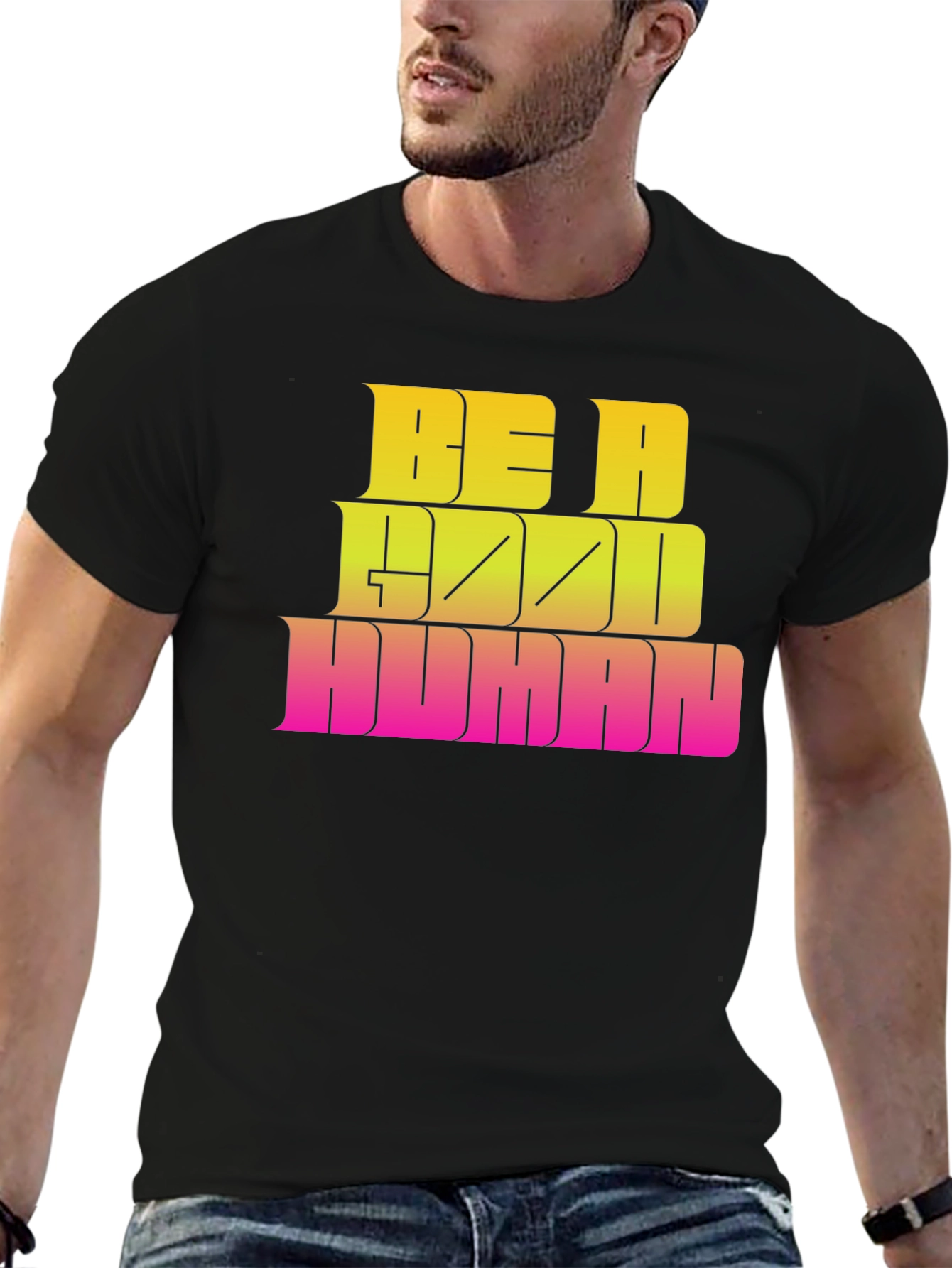Be A Good Human Graphic Tee