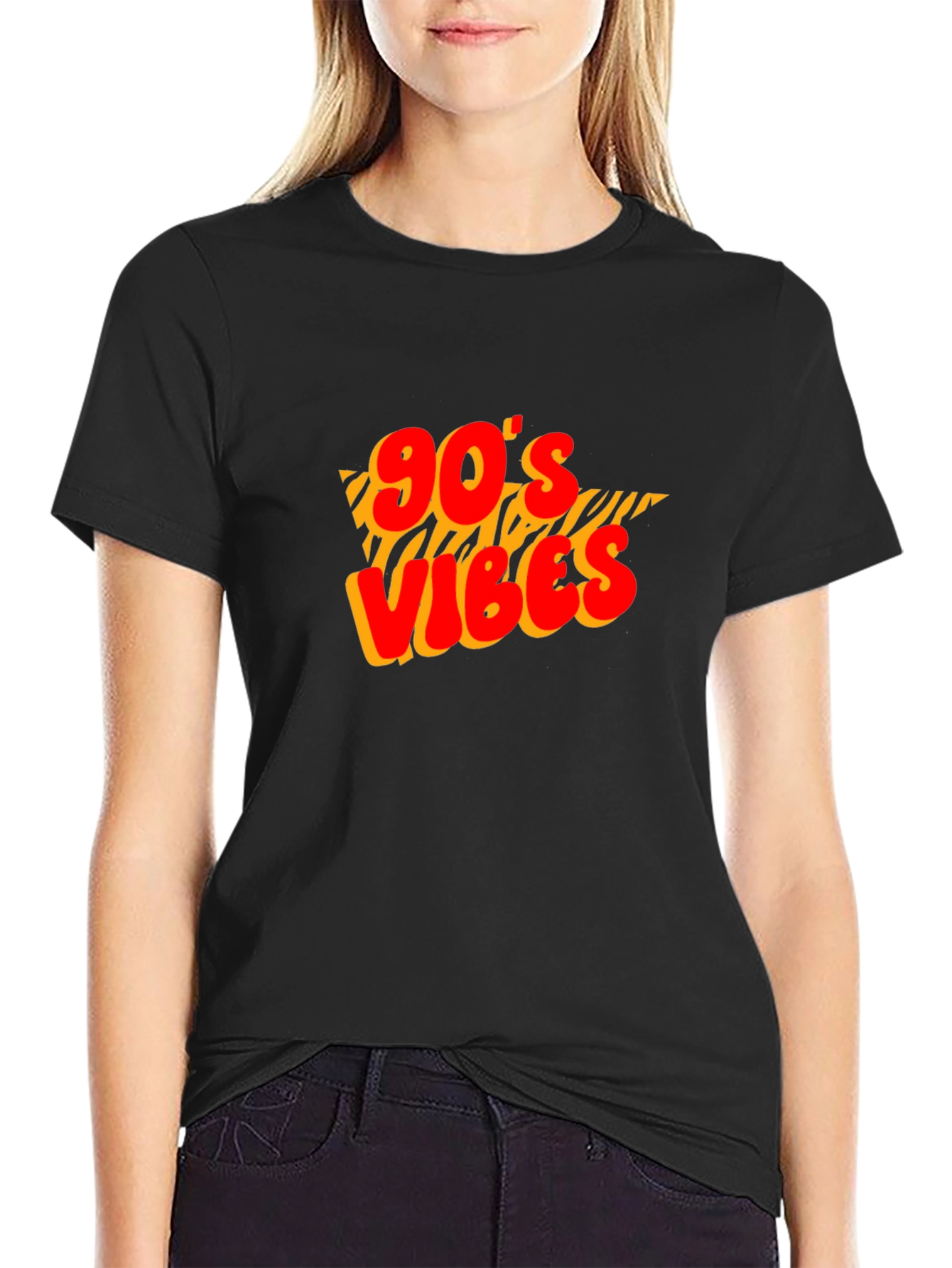 90s Vibes Graphic Tee - Retro Style