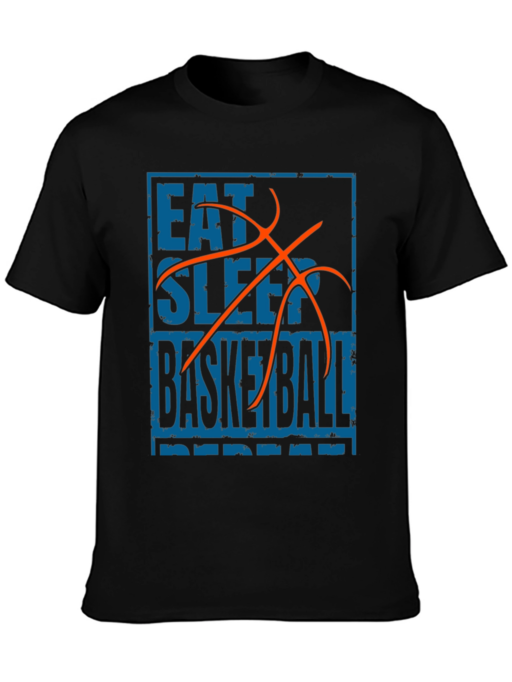 Eat Sleep Basketball Graphic Tee