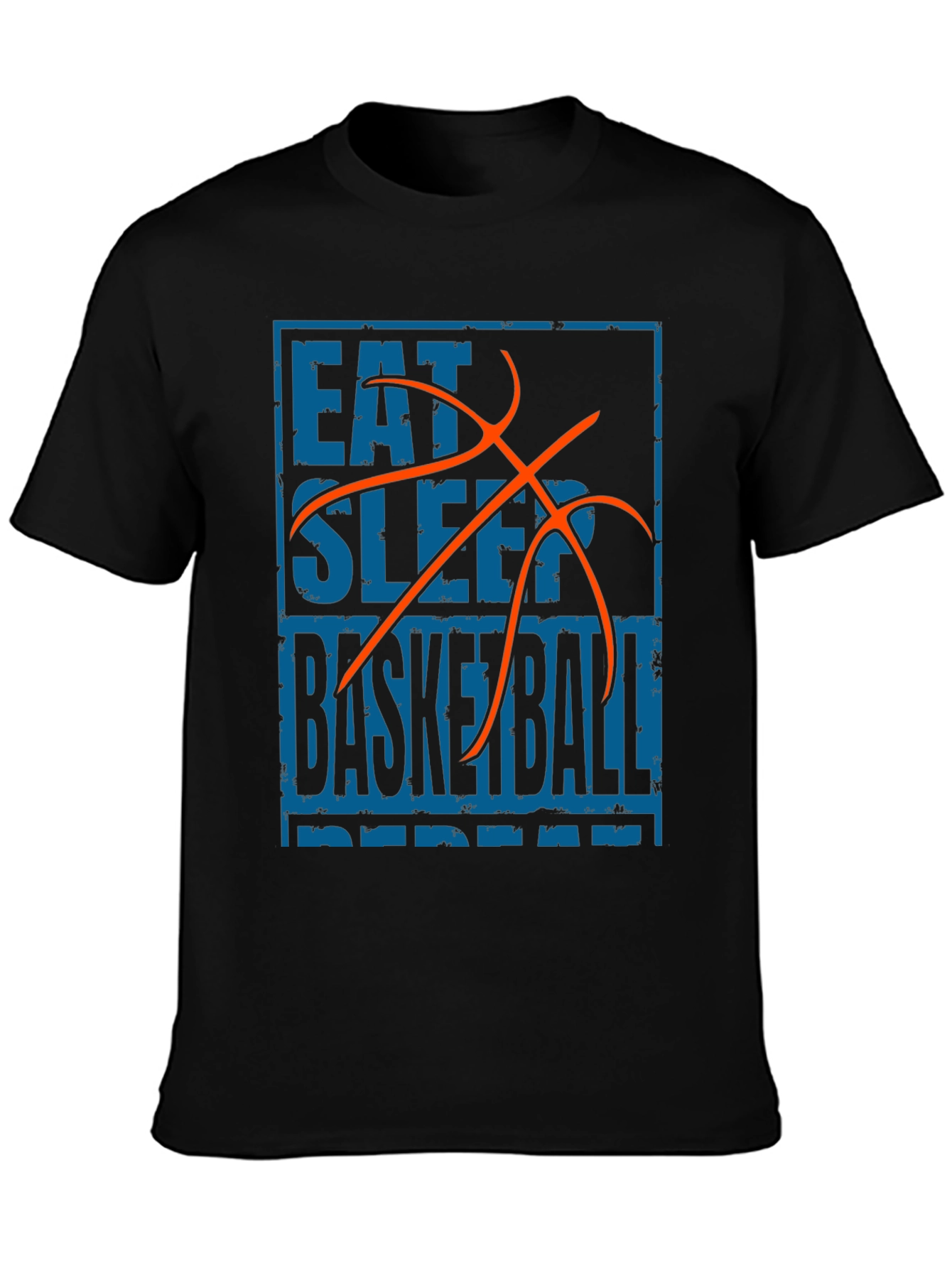Eat Sleep Basketball Graphic Tee