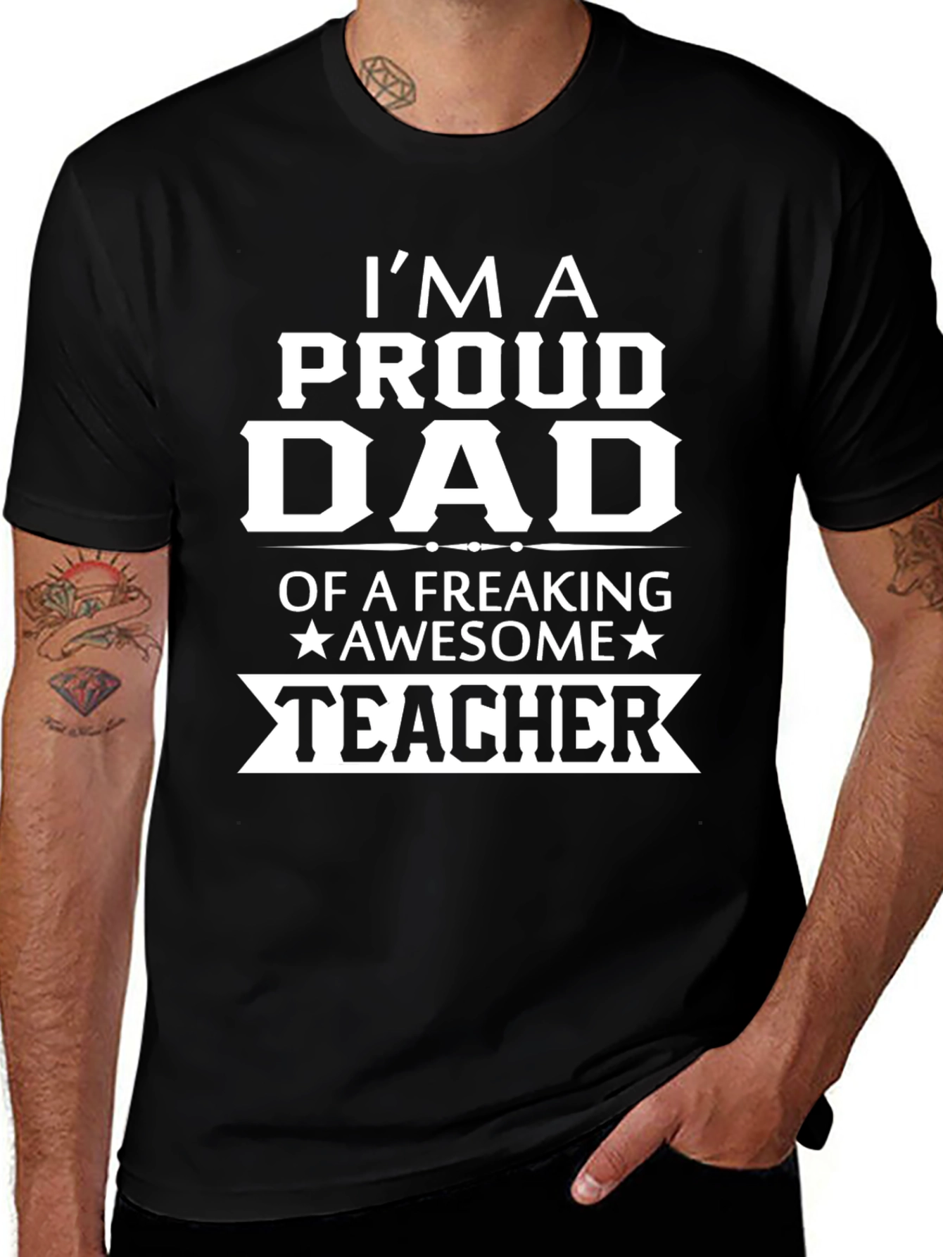 Proud Dad of an Awesome Teacher T-Shirt