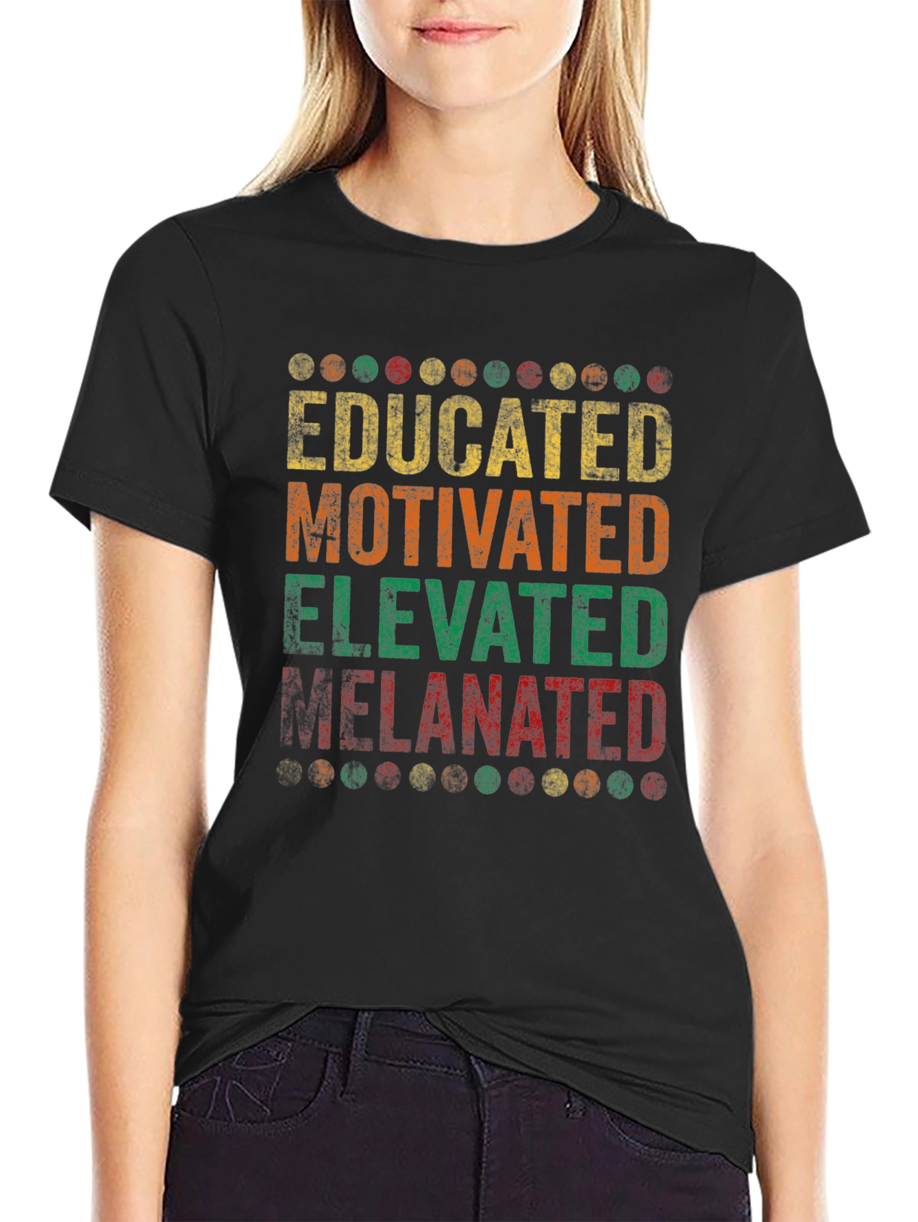 Educated Motivated Elevated Melanated T-Shirt