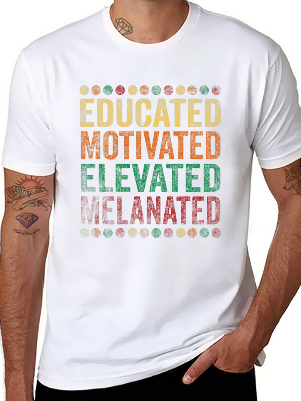 Educated Motivated Elevated Melanated T-Shirt
