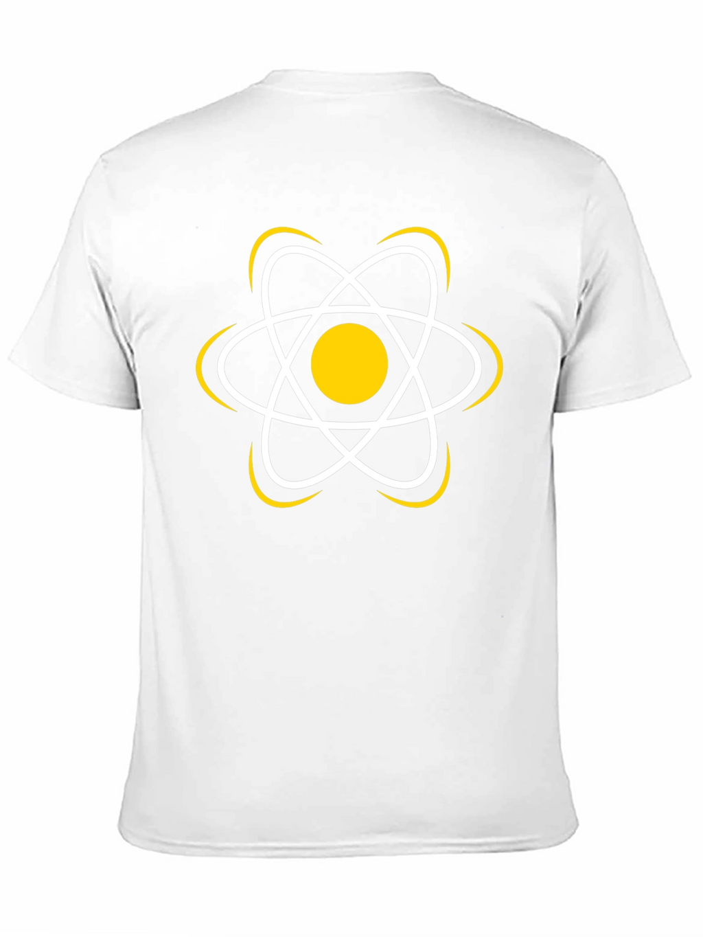 Science Atom Graphic T-Shirt - Black