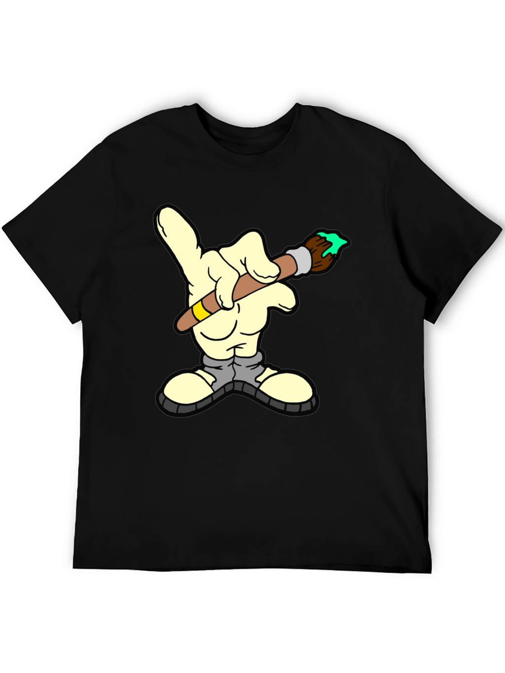 Cartoon Hand Painting T-Shirt