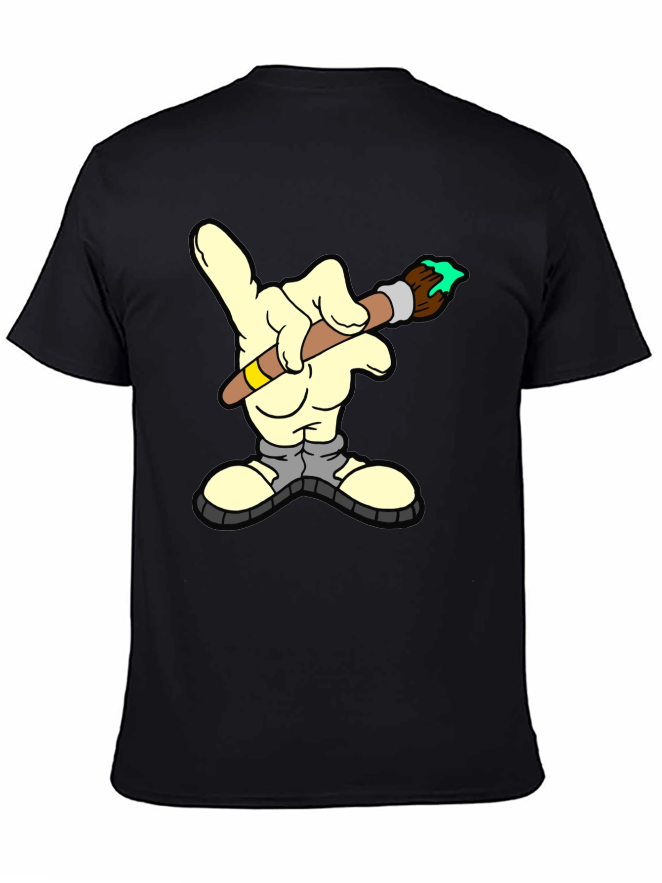 Cartoon Hand Painting T-Shirt