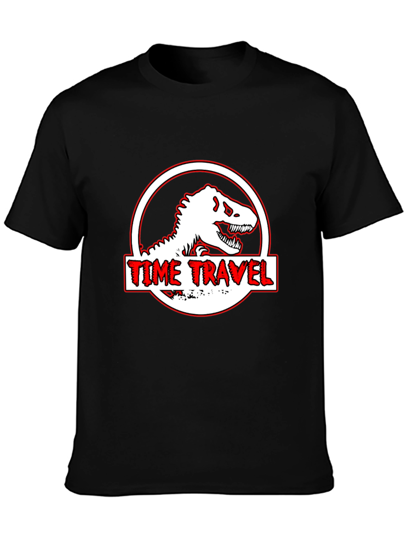 Time Travel Dinosaur Graphic Tee