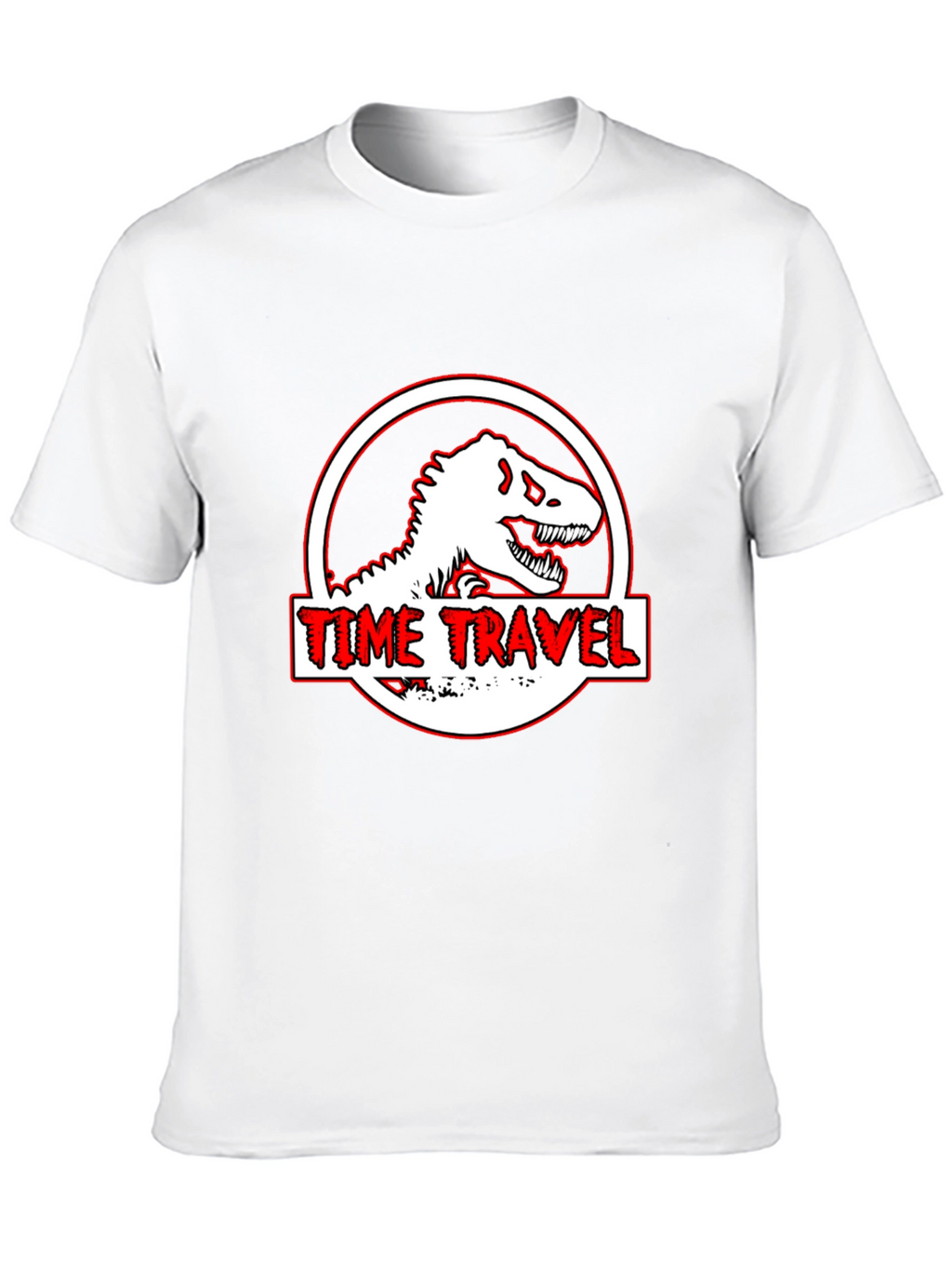 Time Travel Dinosaur Graphic Tee