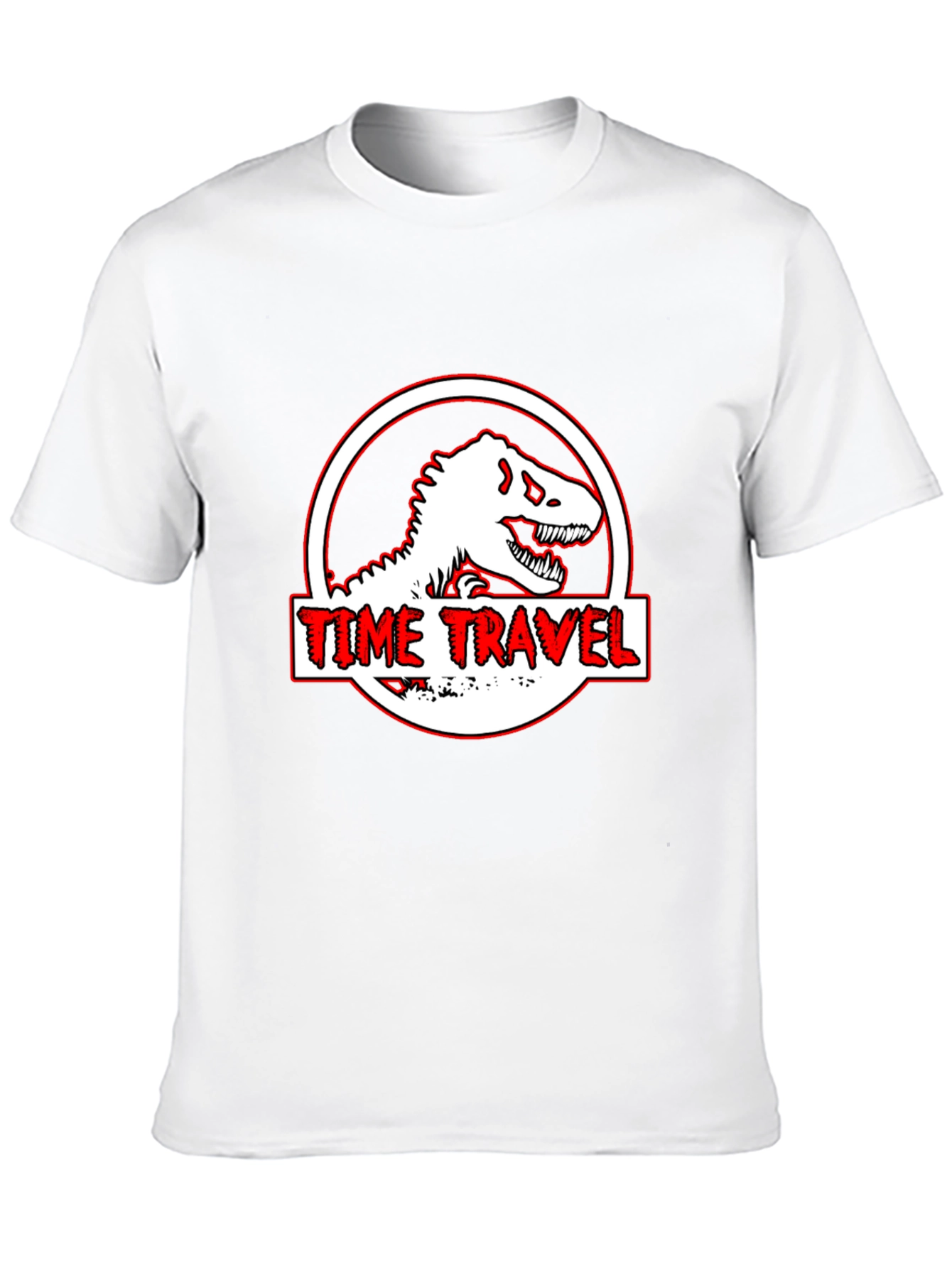 Time Travel Dinosaur Graphic Tee