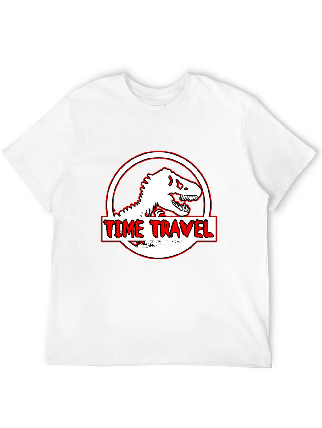 Time Travel Dinosaur Graphic Tee