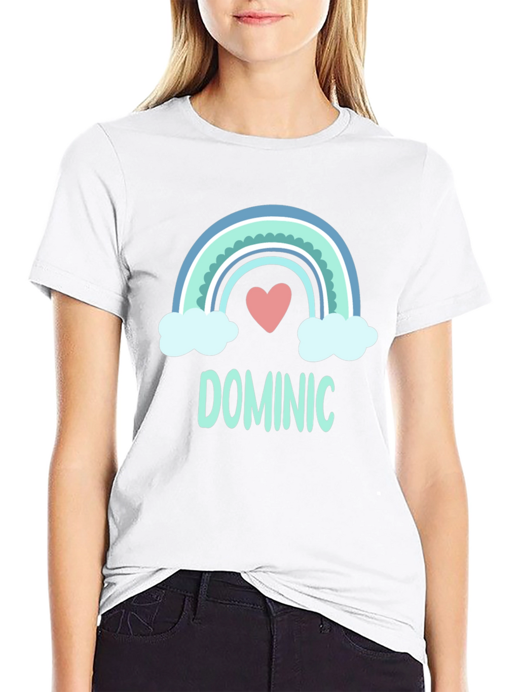 Dominic Rainbow Personalized T-Shirt