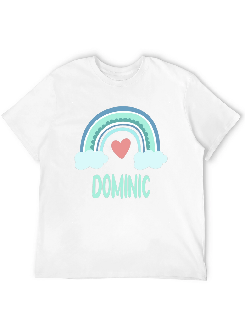 Dominic Rainbow Personalized T-Shirt