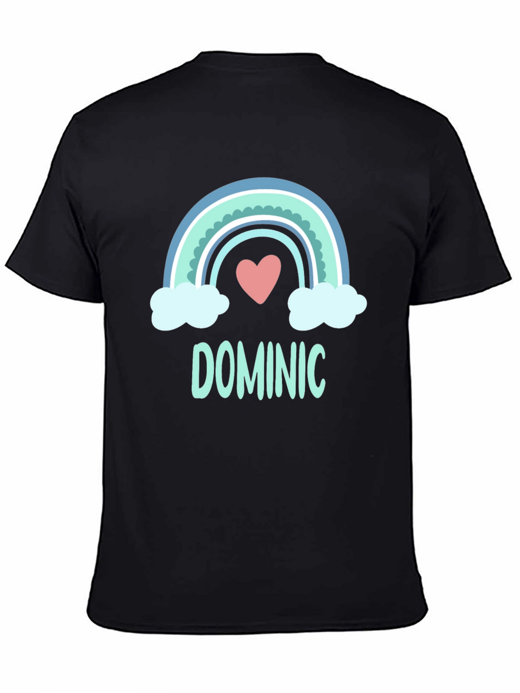 Dominic Rainbow Personalized T-Shirt