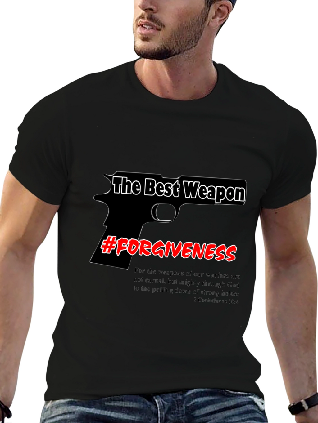 The Best Weapon Forgiveness Graphic Tee