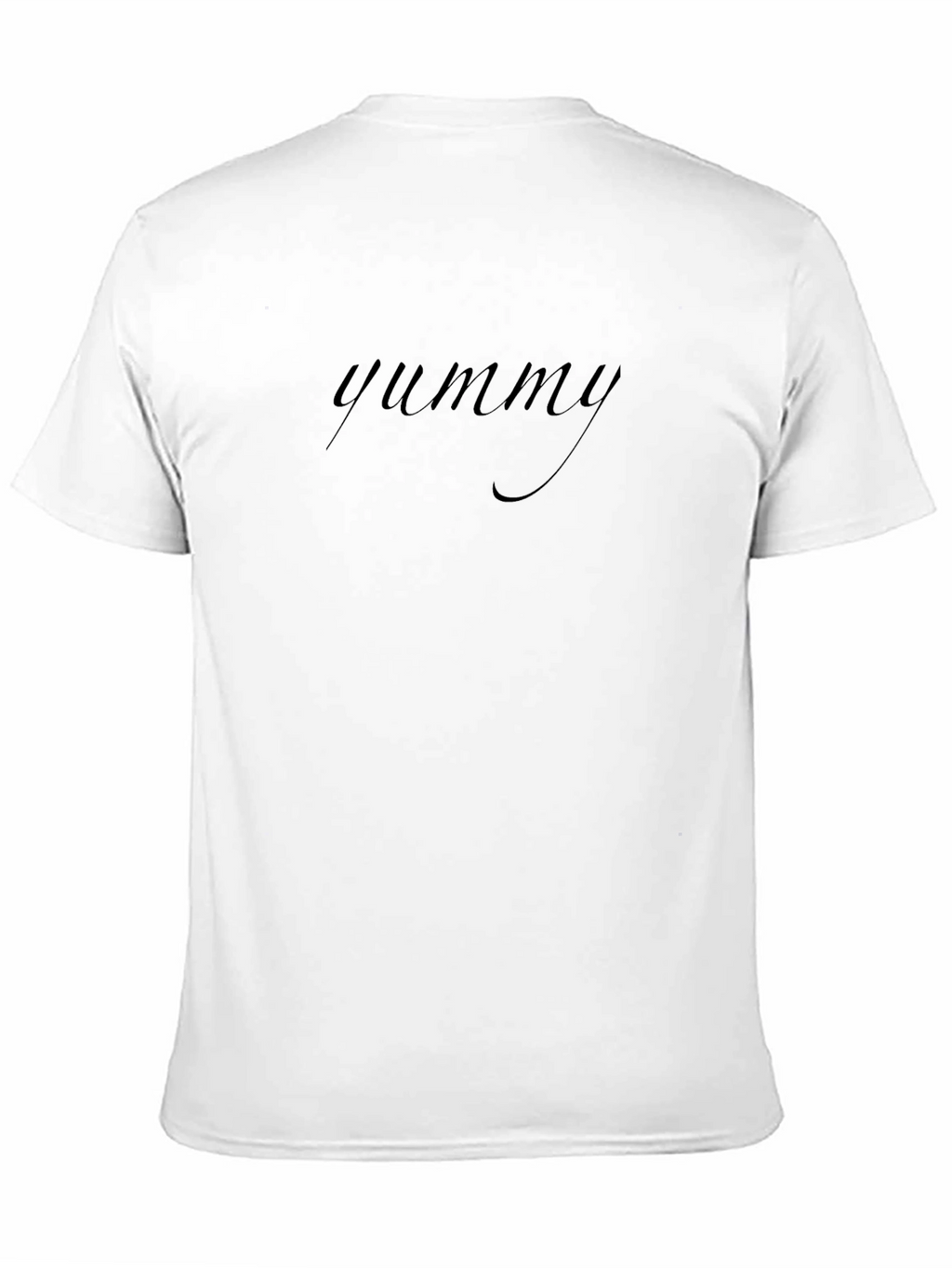 Yummy Black T-Shirt - Soft Stylish and Comfortable