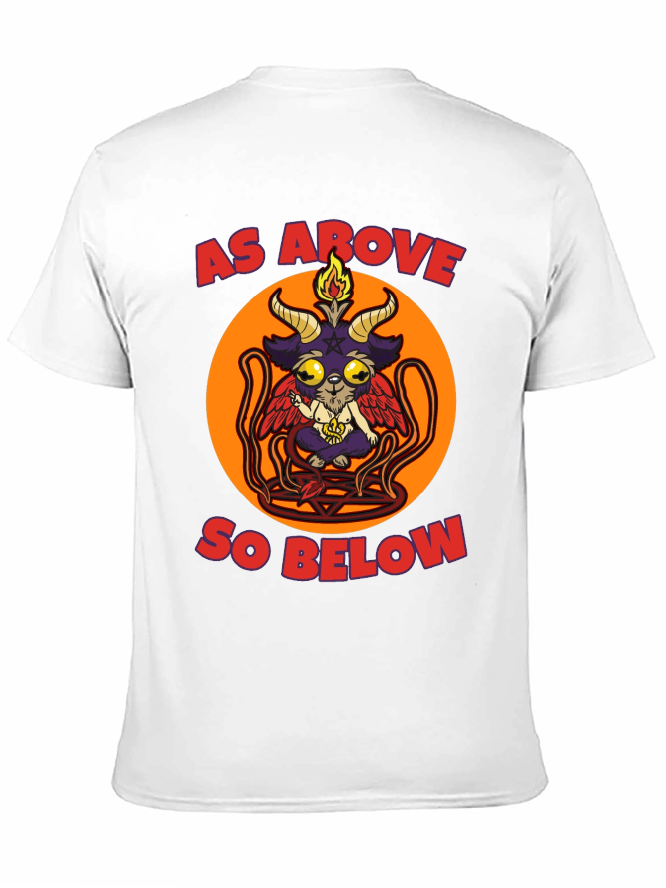As Above So Below Baphomet T-Shirt