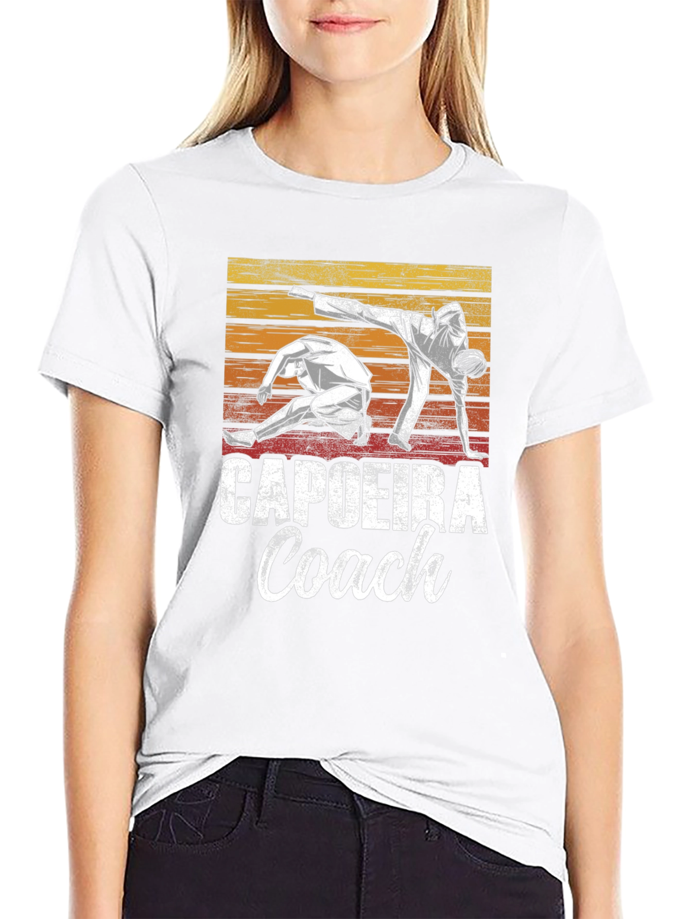 Capoeira Coach T-Shirt - Martial Arts Training Tee