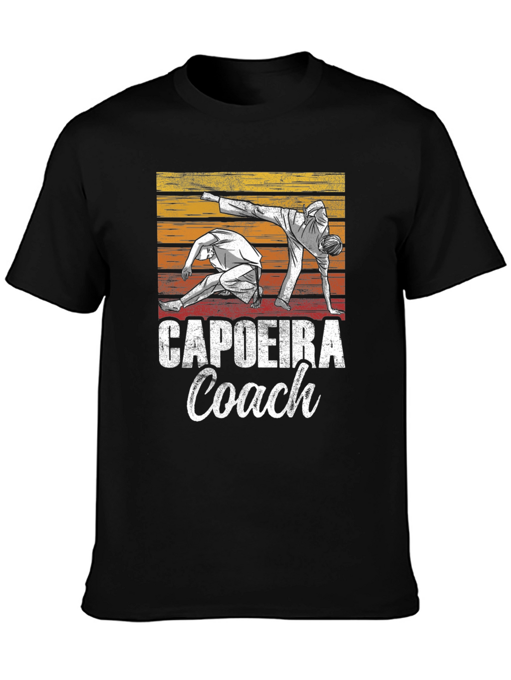 Capoeira Coach T-Shirt - Martial Arts Training Tee