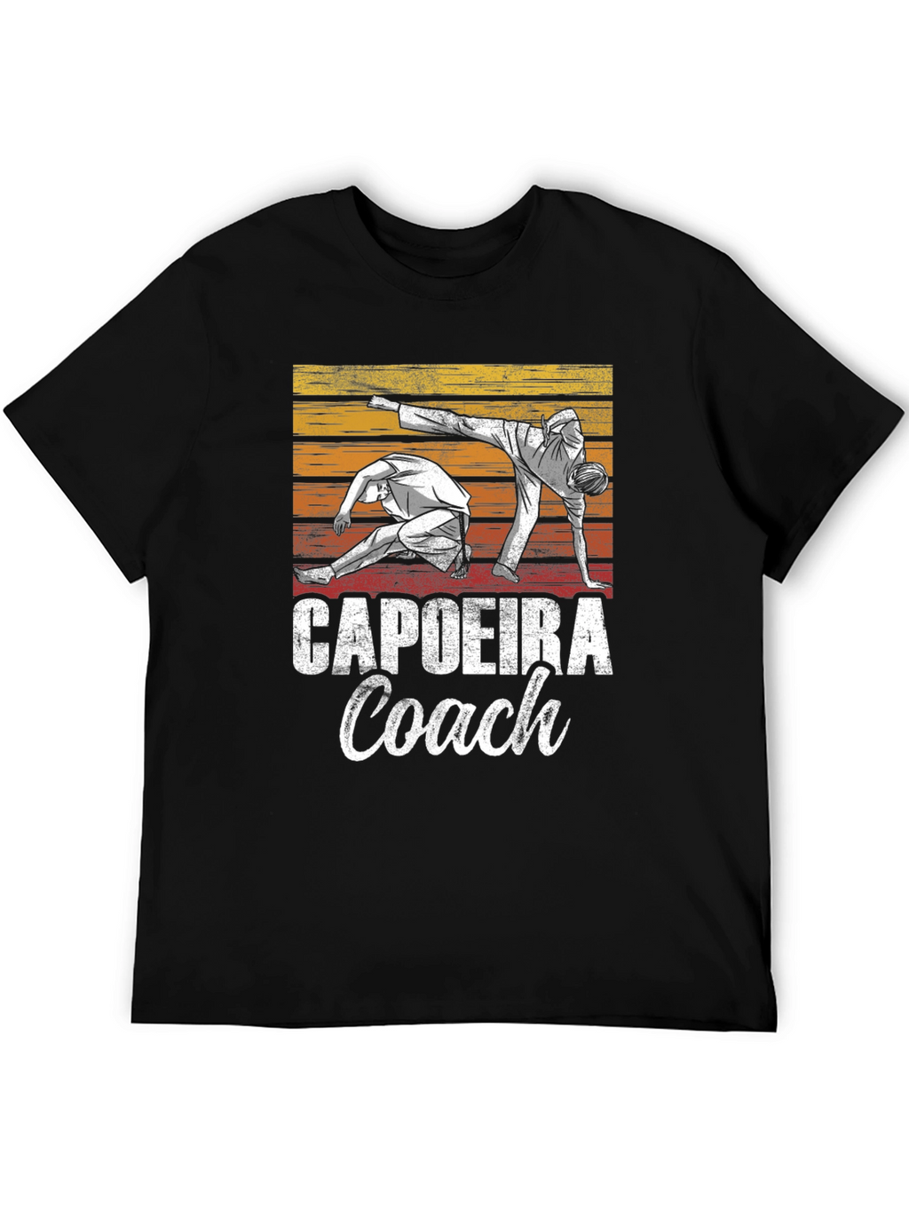 Capoeira Coach T-Shirt - Martial Arts Training Tee