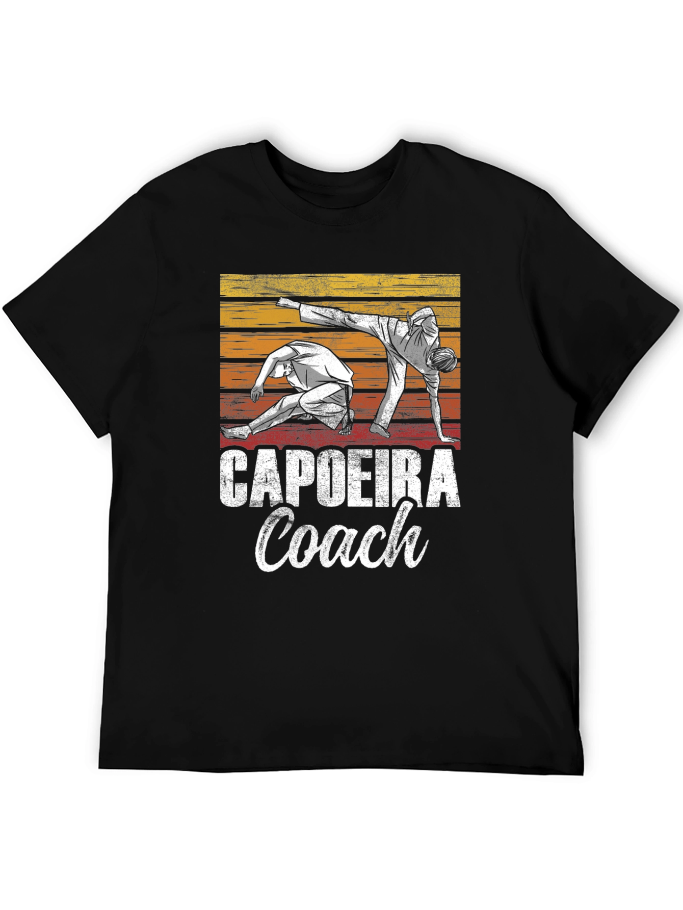 Capoeira Coach T-Shirt - Martial Arts Training Tee