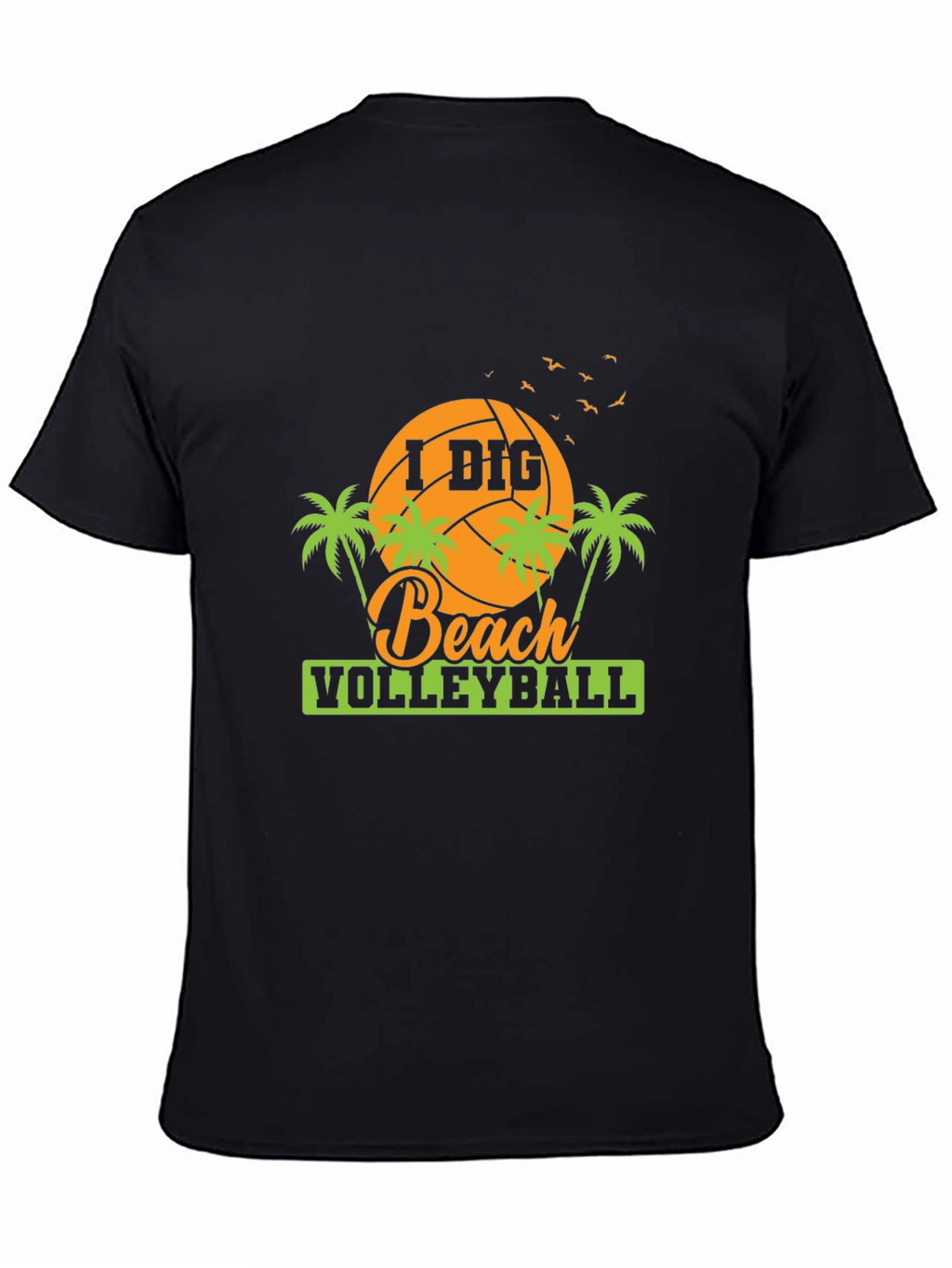 I Dig Beach Volleyball Graphic Tee