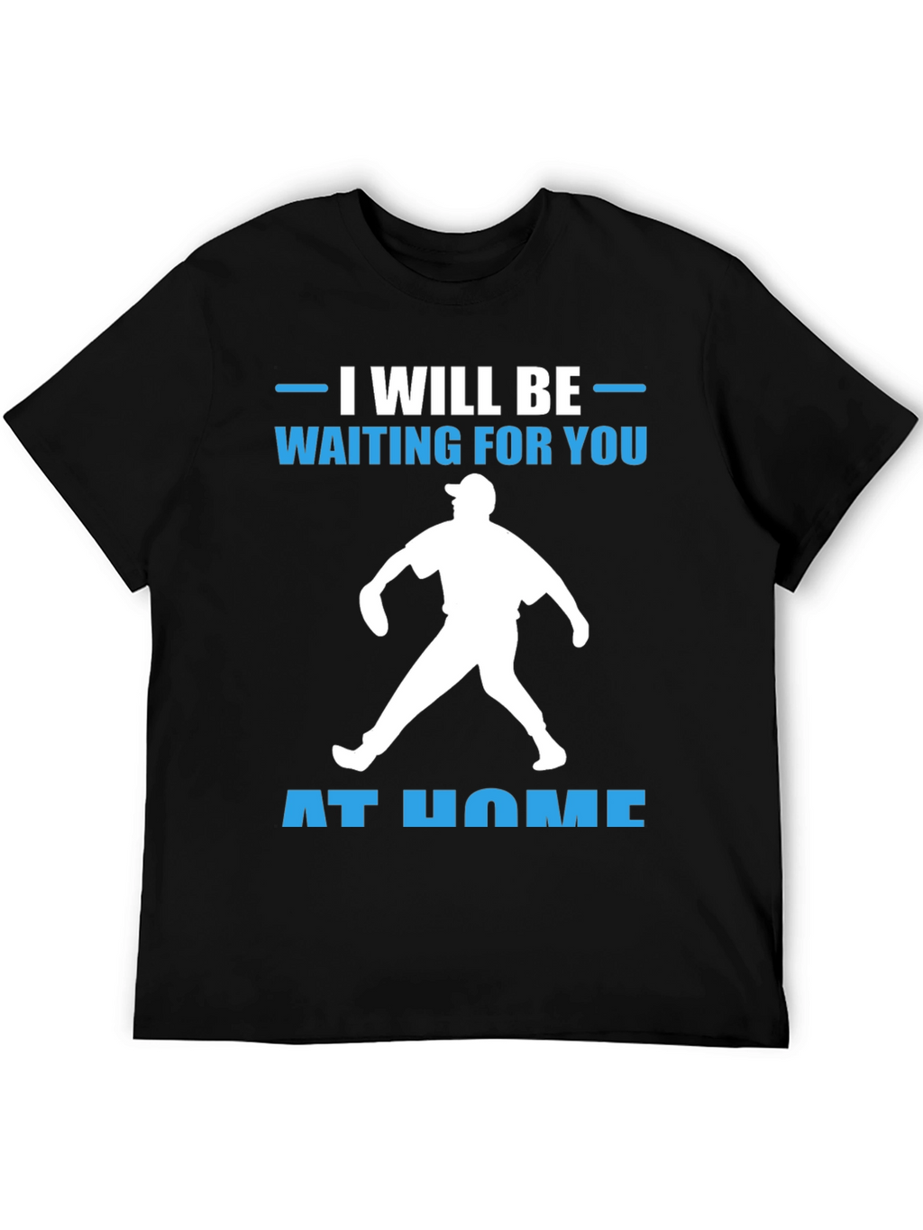 Waiting At Home Baseball T-Shirt