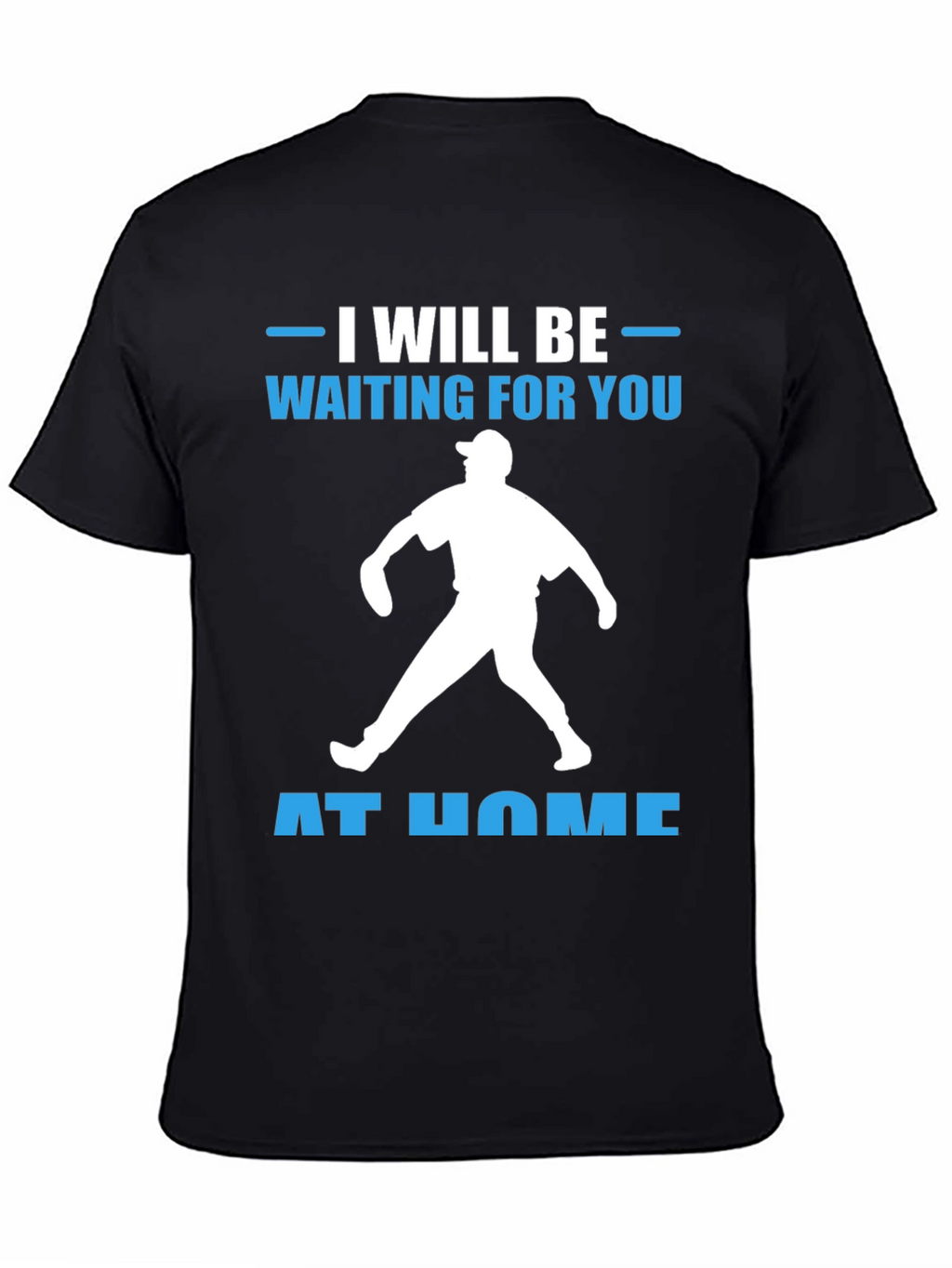 Waiting At Home Baseball T-Shirt