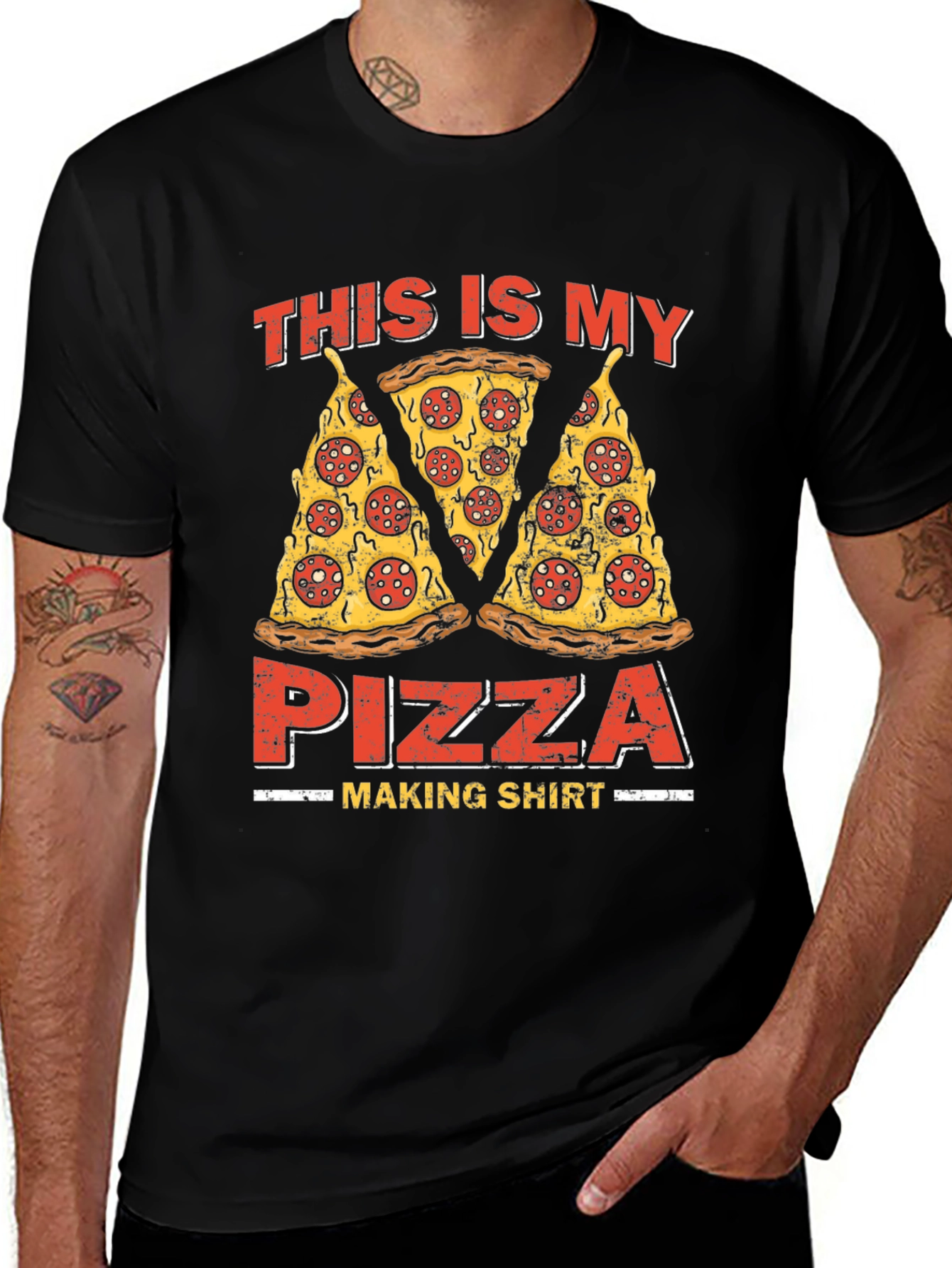 Pizza Making Shirt Funny Pizza Lover T-Shirt