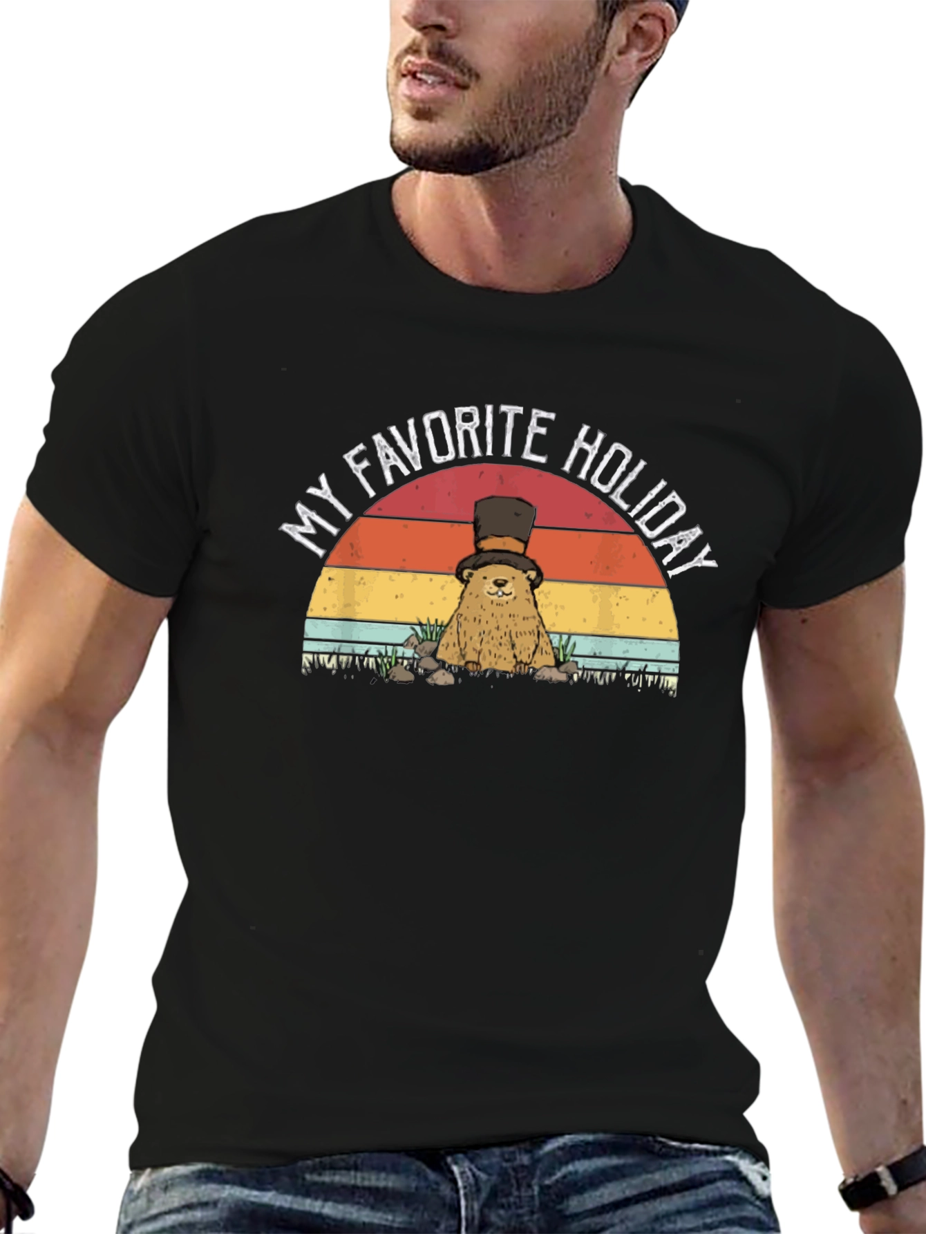 Groundhog Day T-Shirt - My Favorite Holiday Tee