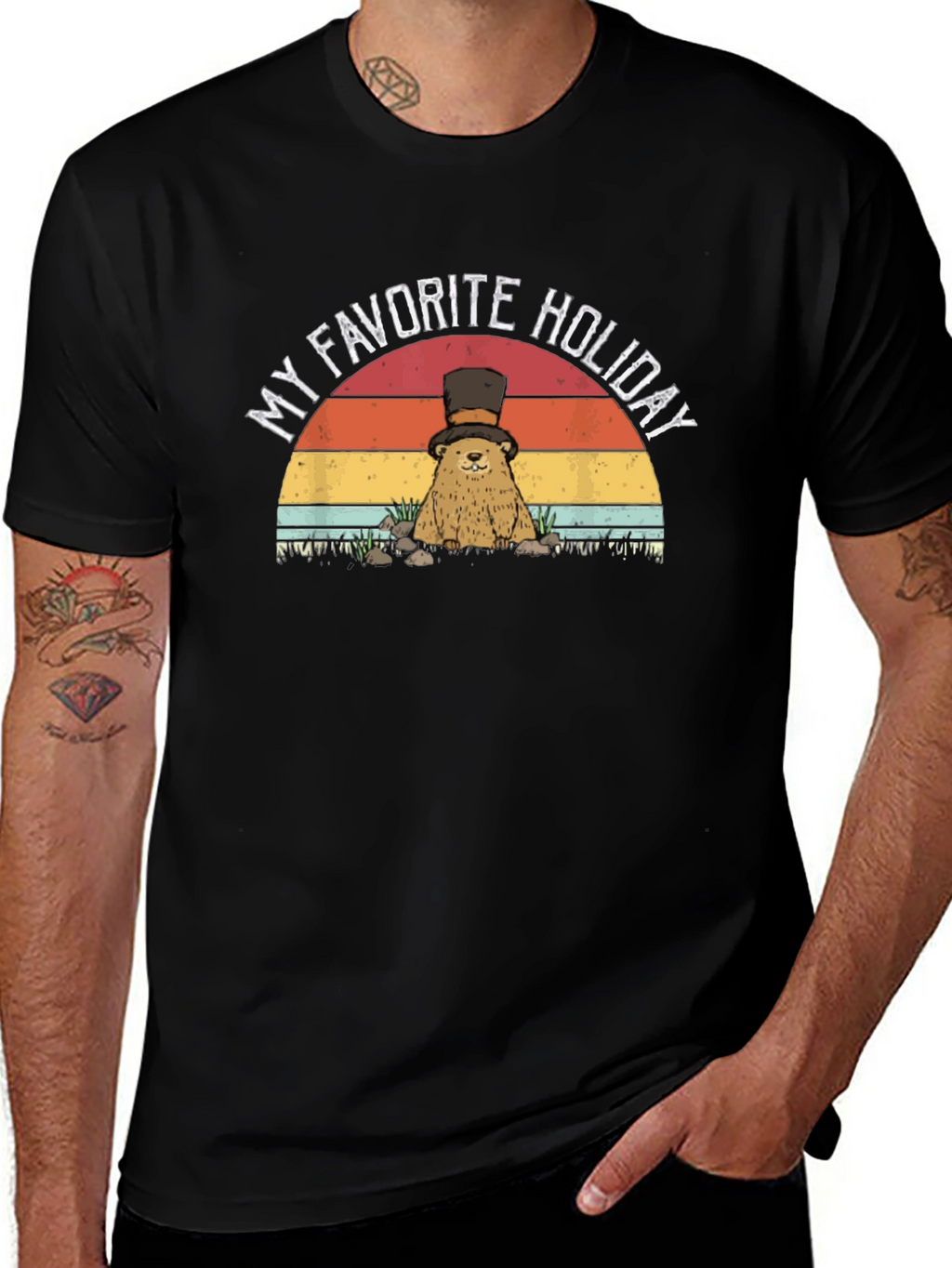 Groundhog Day T-Shirt - My Favorite Holiday Tee