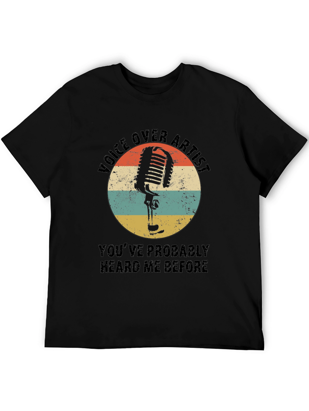 Voice Over Artist Graphic T-Shirt