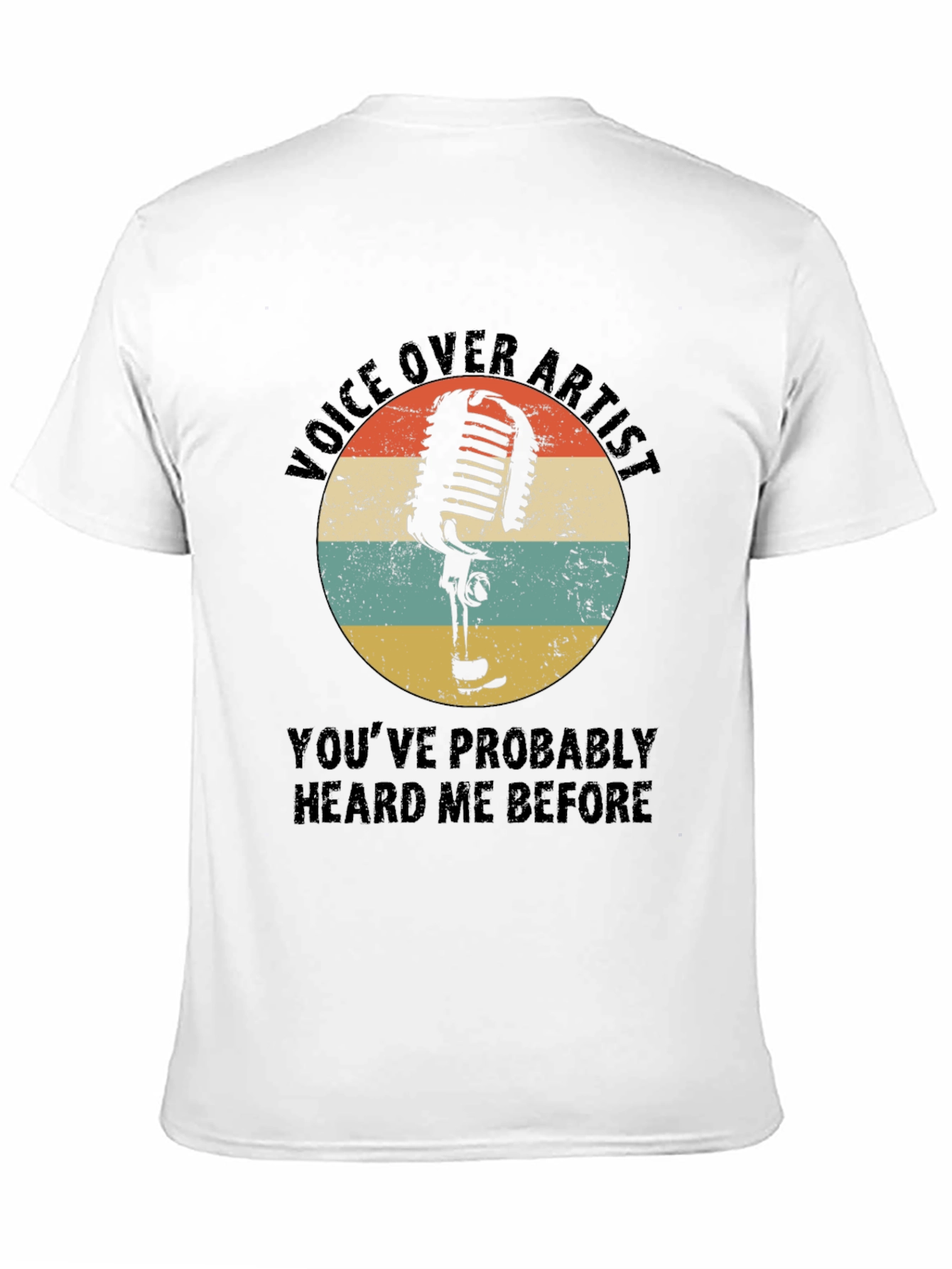 Voice Over Artist Graphic T-Shirt