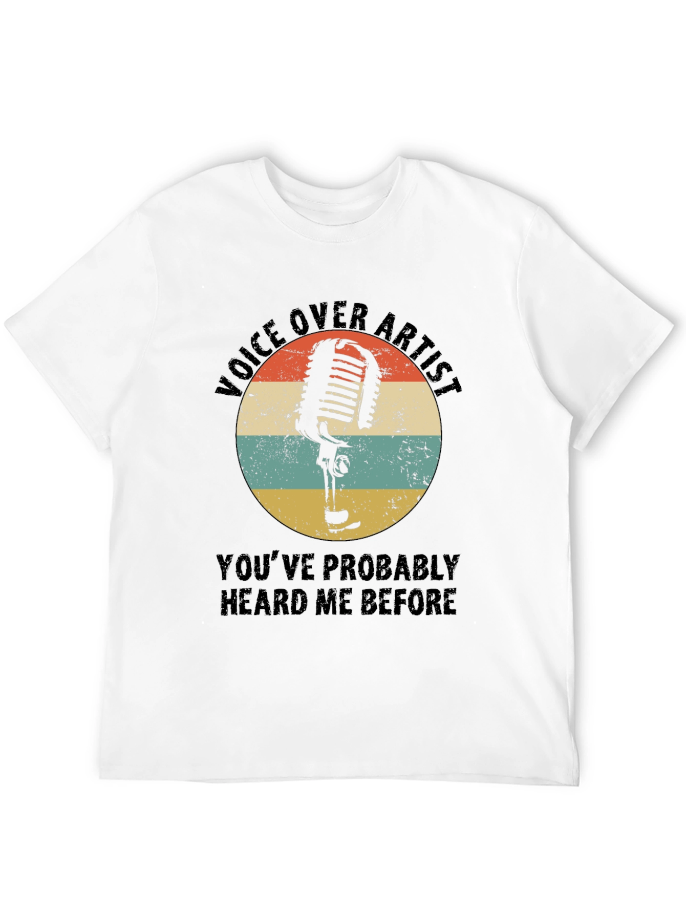 Voice Over Artist Graphic T-Shirt