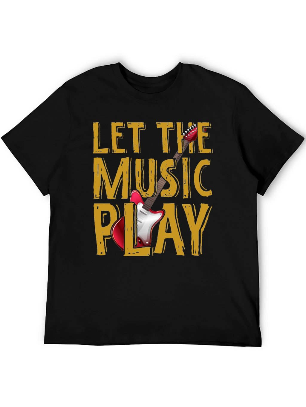 Let the Music Play Graphic T-Shirt