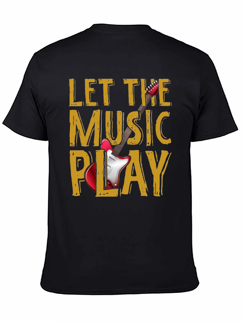 Let the Music Play Graphic T-Shirt
